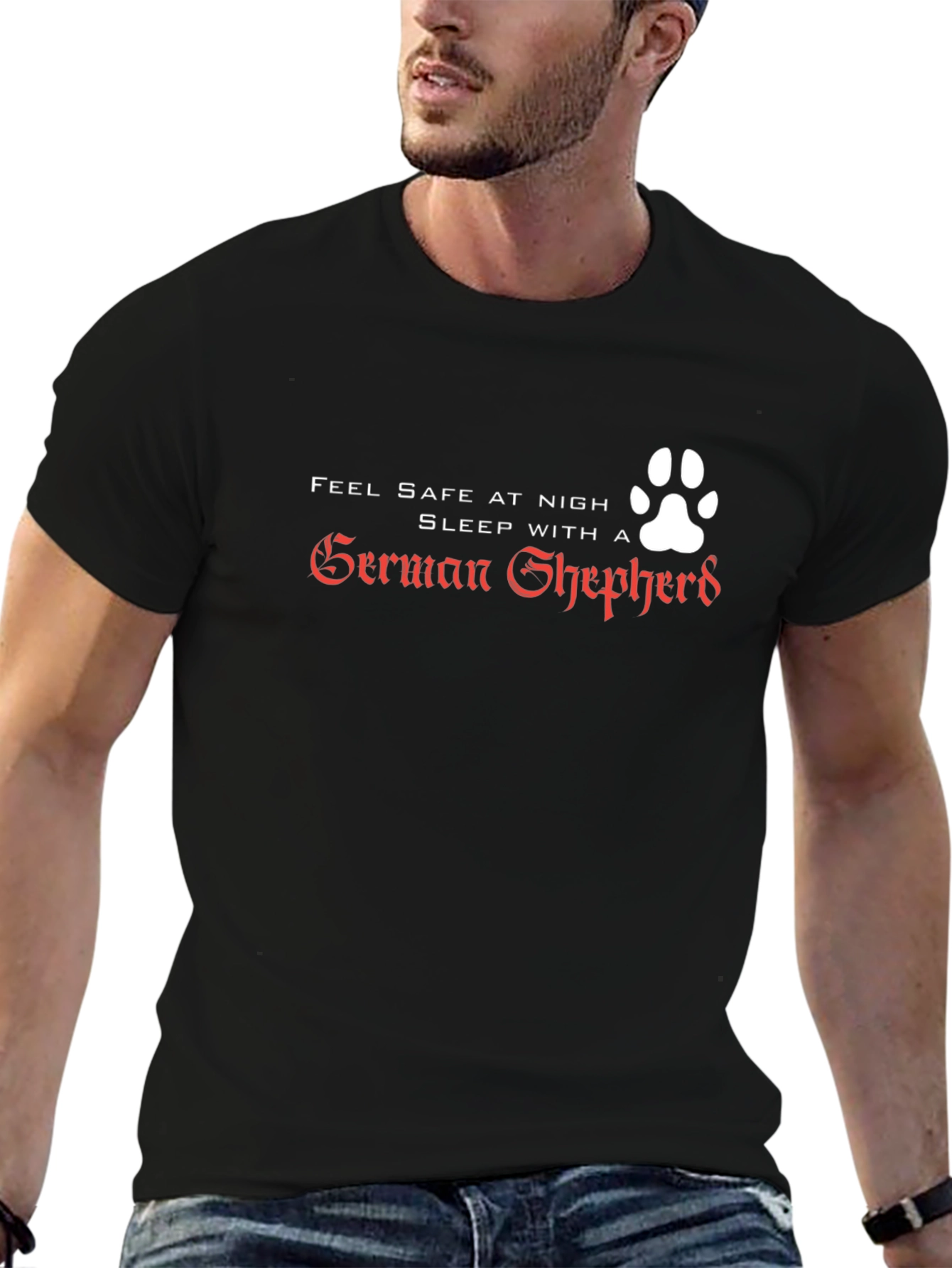 German Shepherd Sleep Safe T-Shirt