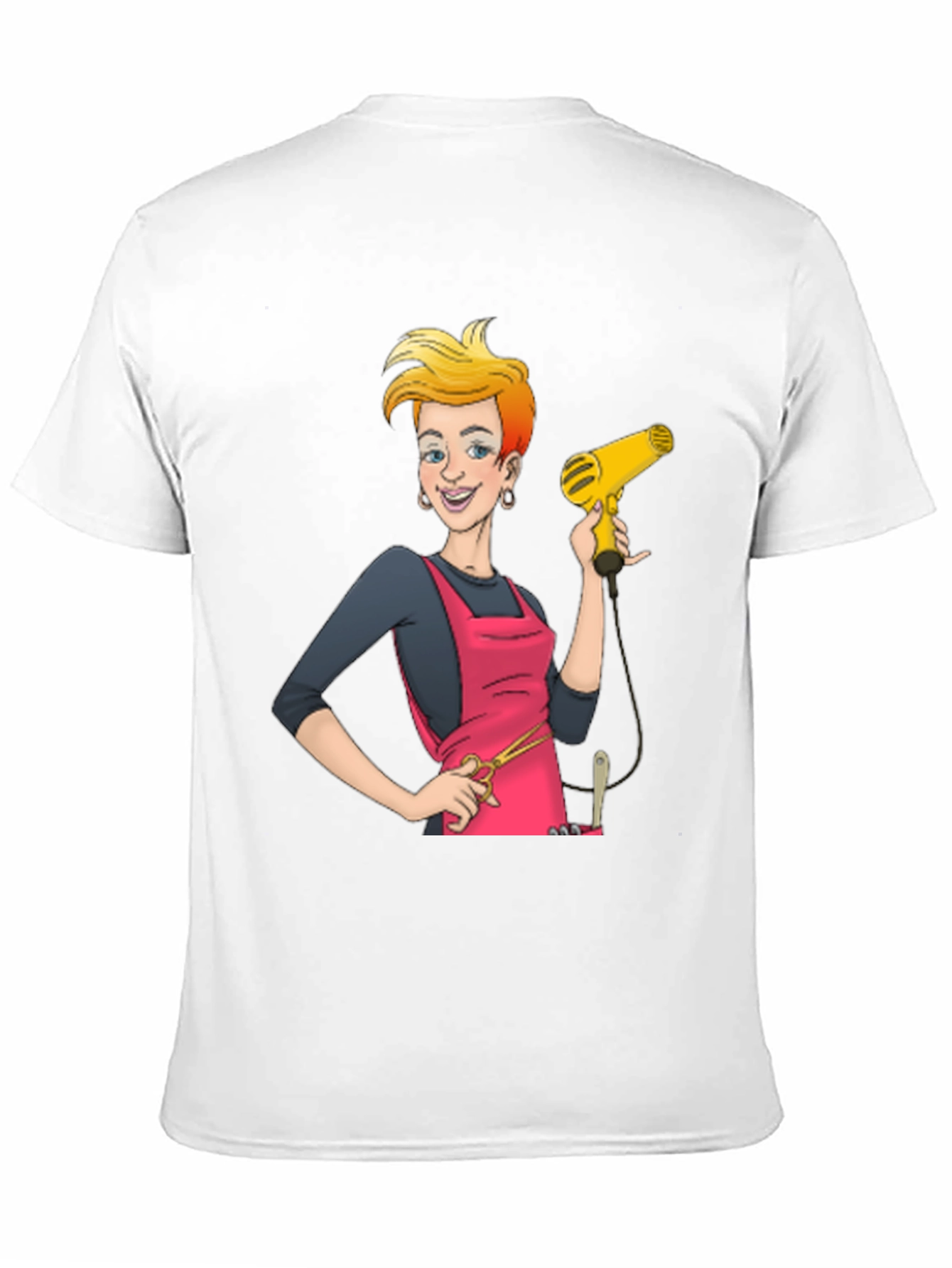 Hairdresser Cartoon T-Shirt