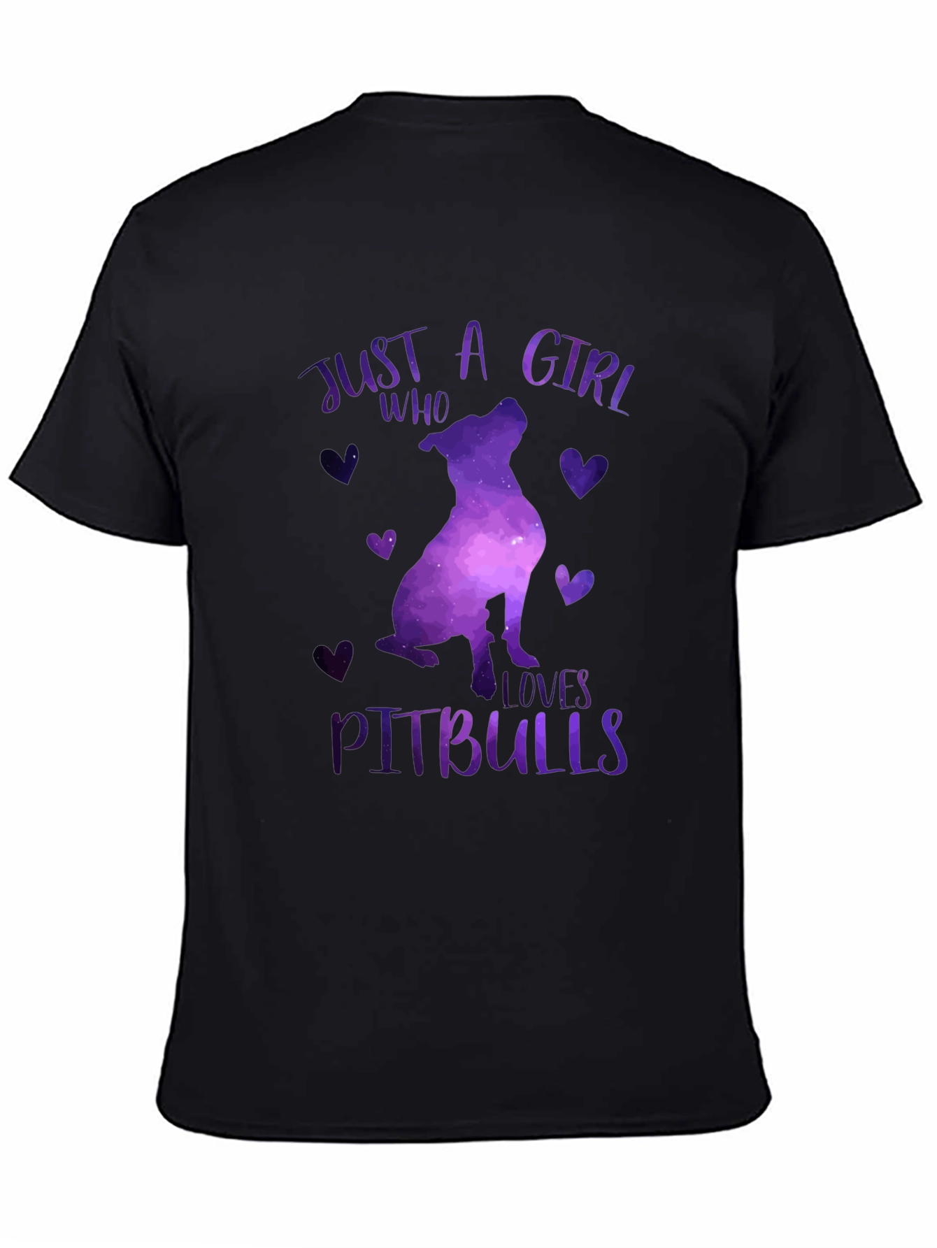Just A Girl Who Loves Pitbulls T-Shirt
