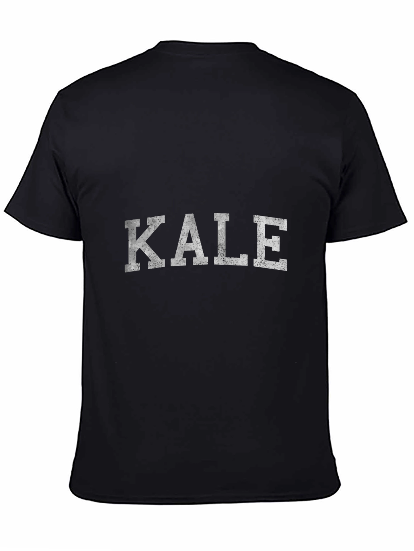 Kale Graphic Tee - Black Cotton Blend