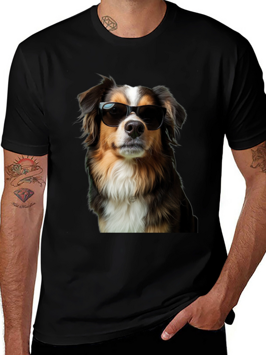 Cool Dog T-Shirt - Stylish Canine Graphic Tee