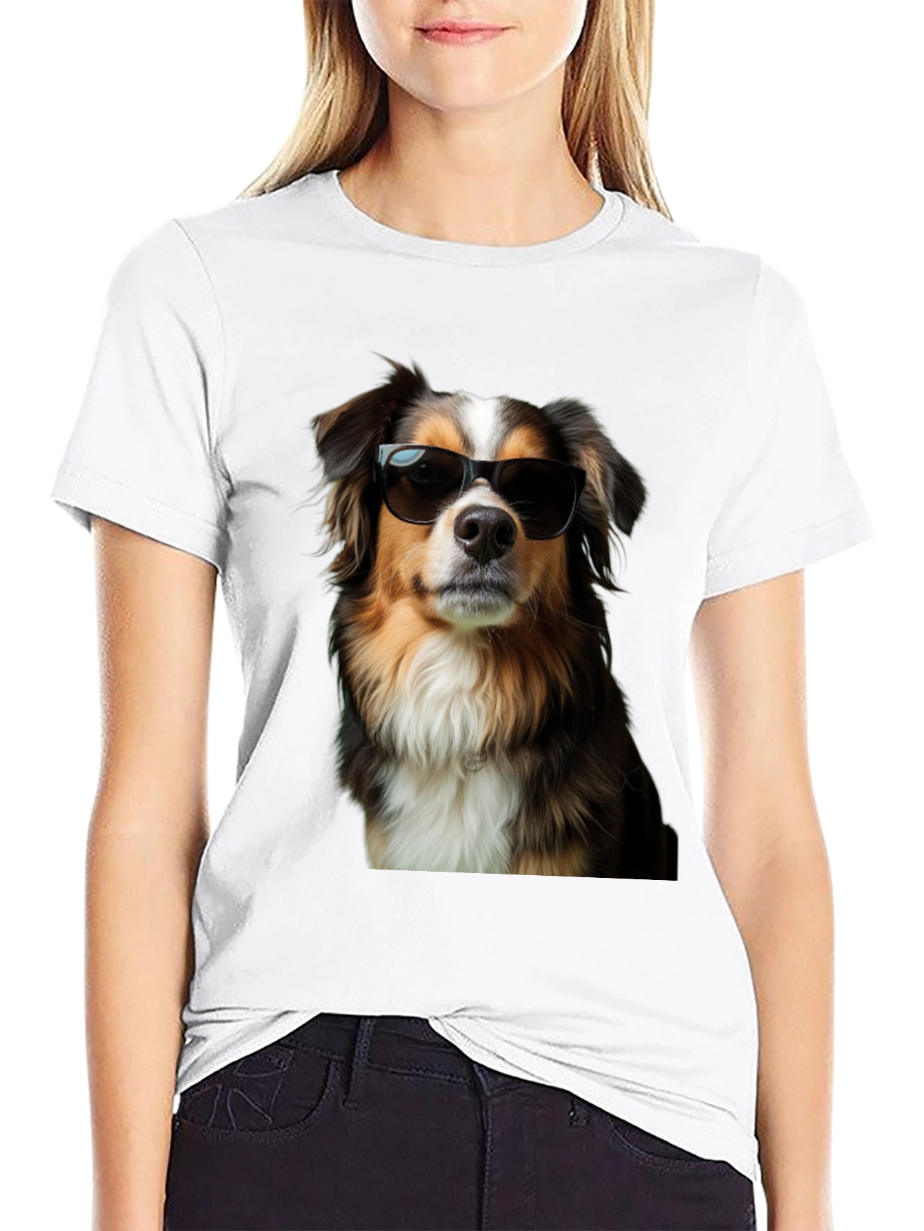 Cool Dog T-Shirt - Stylish Canine Graphic Tee