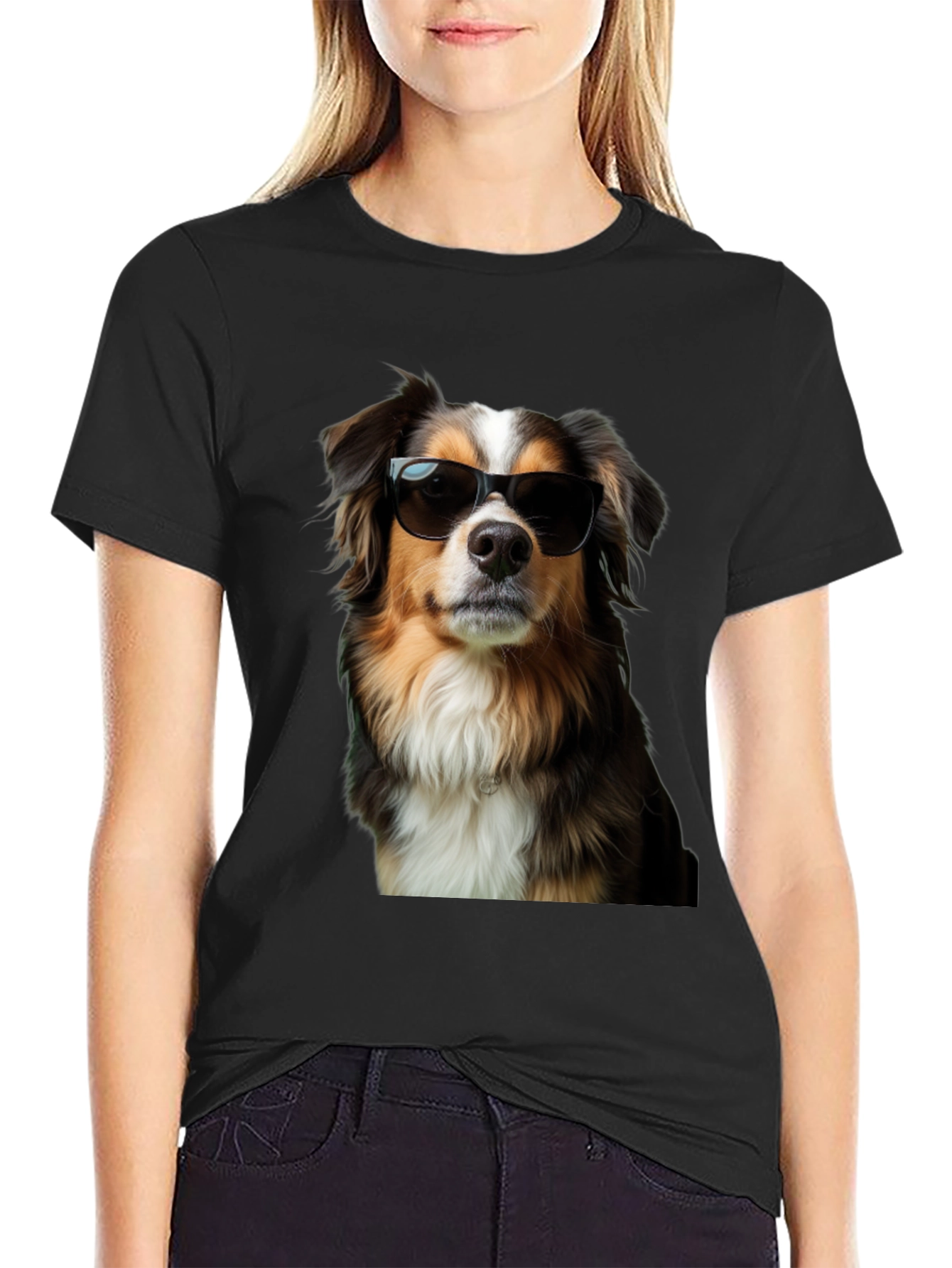 Cool Dog T-Shirt - Stylish Canine Graphic Tee