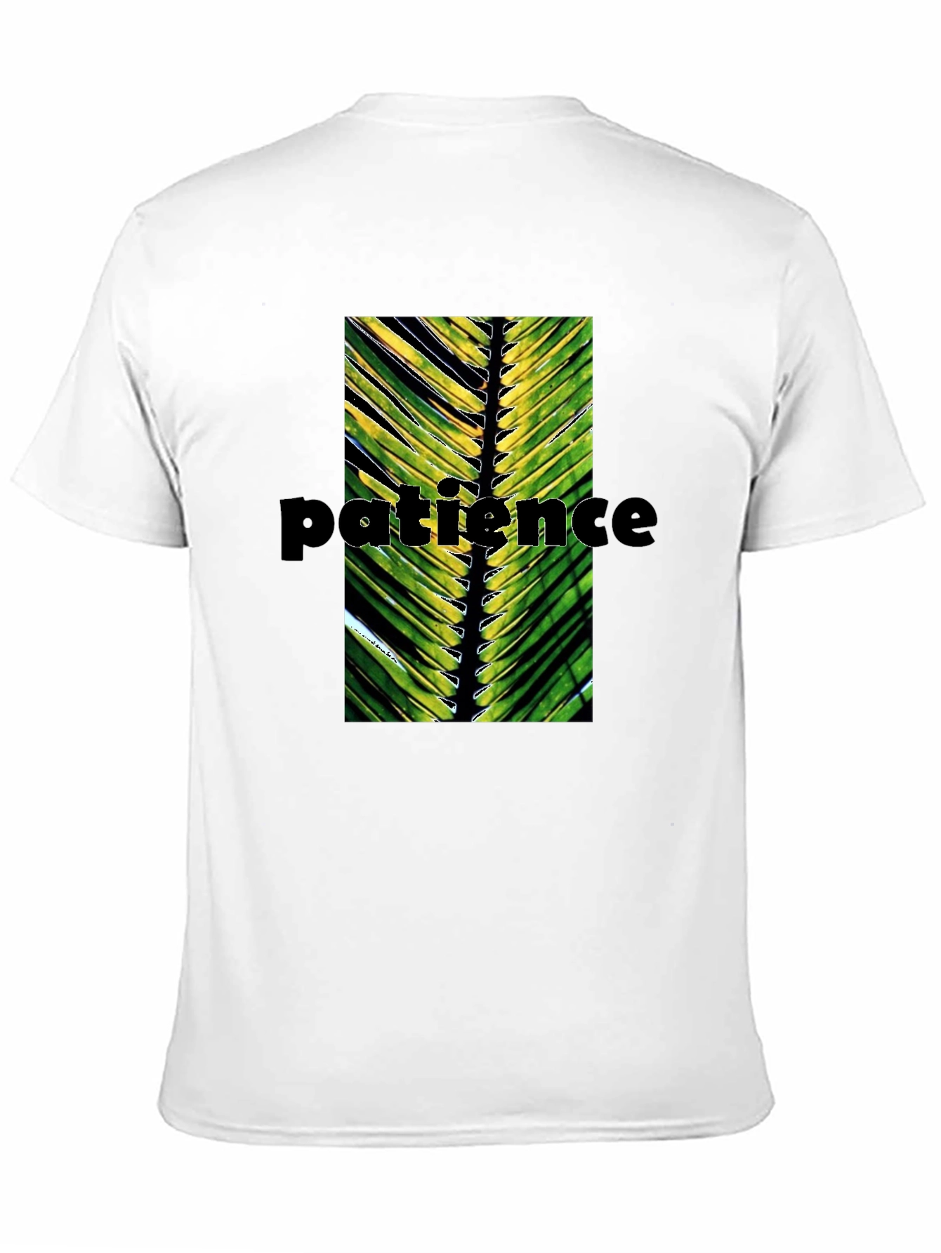 Patience Palm Leaf Graphic T-Shirt