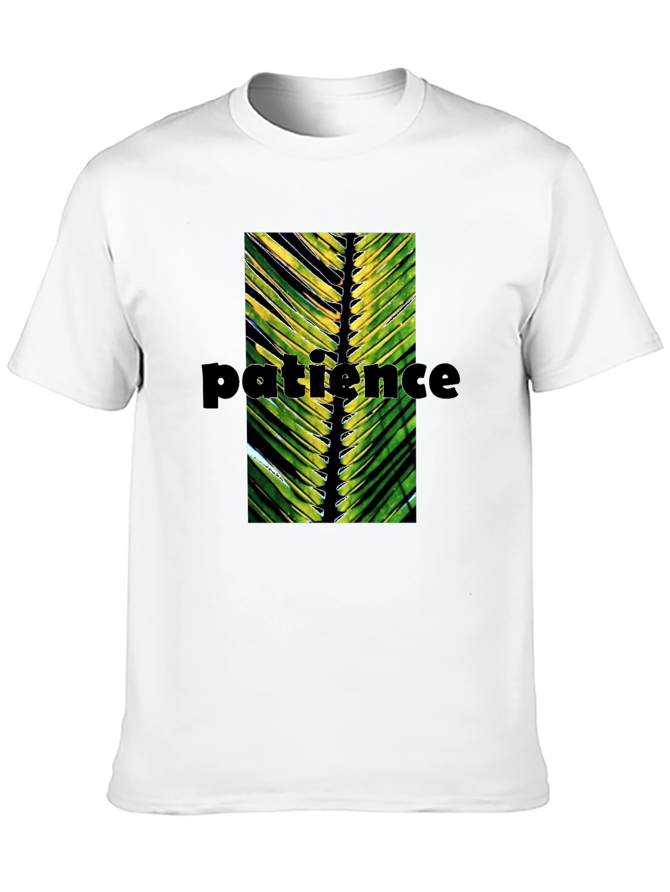 Patience Palm Leaf Graphic T-Shirt