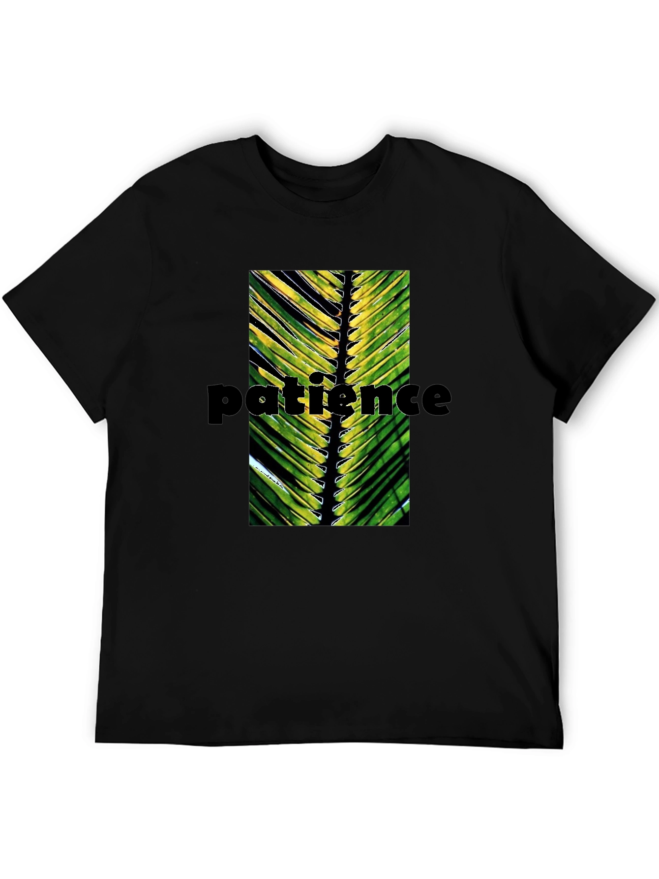 Patience Palm Leaf Graphic T-Shirt