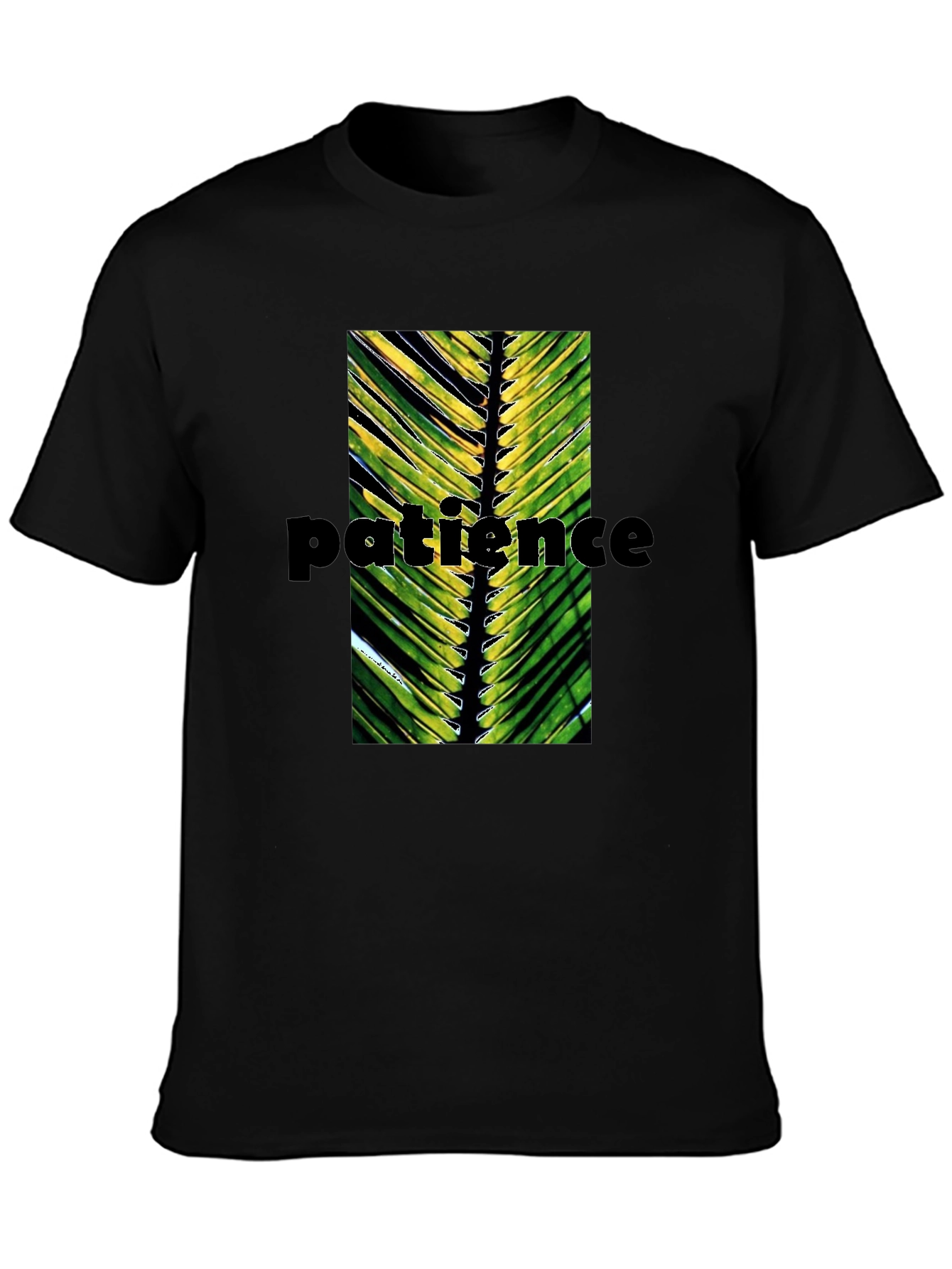 Patience Palm Leaf Graphic T-Shirt