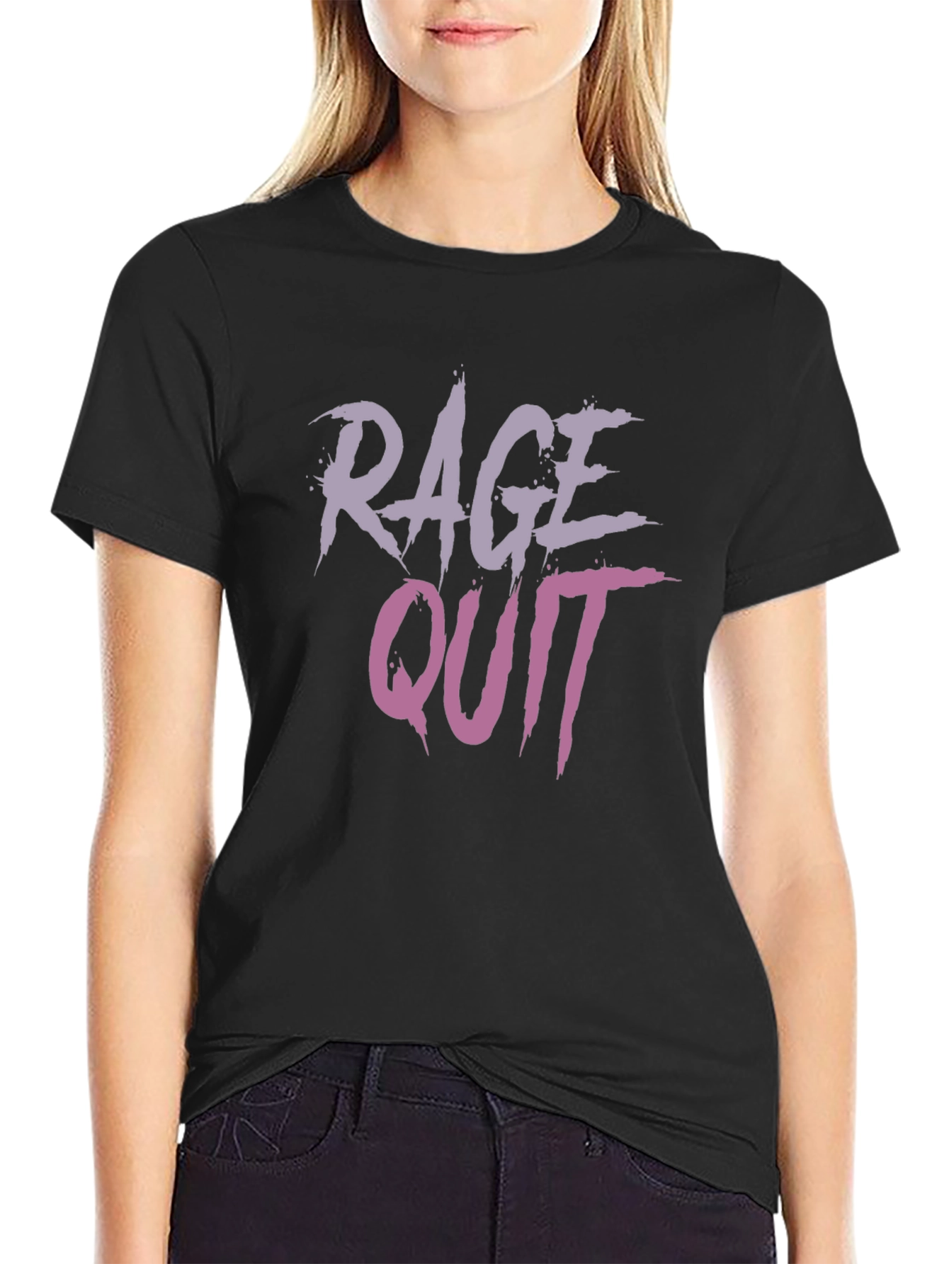 Rage Quit Graphic Tee - Gamer Style Shirt