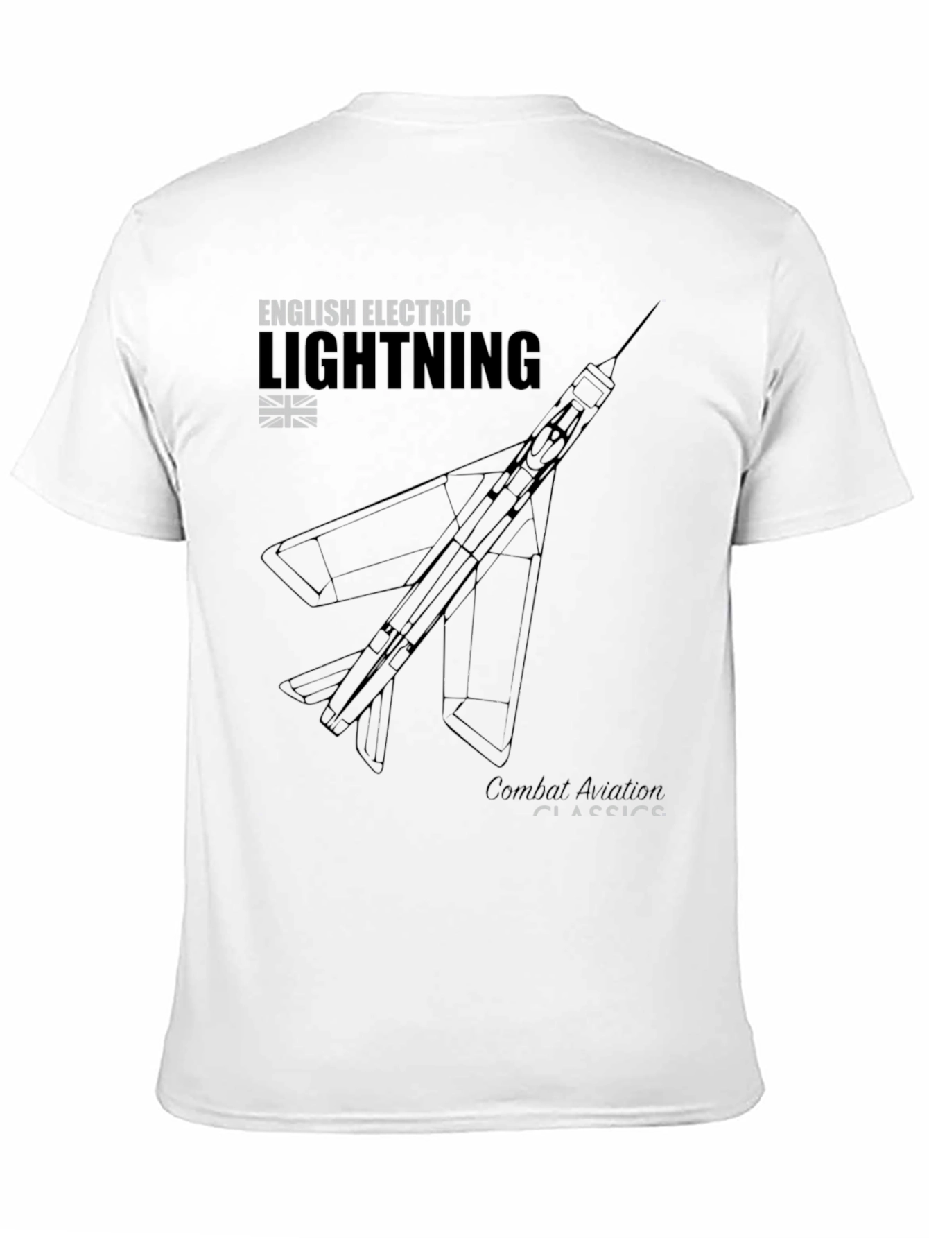 English Electric Lightning T-Shirt - Combat Aviation Classics