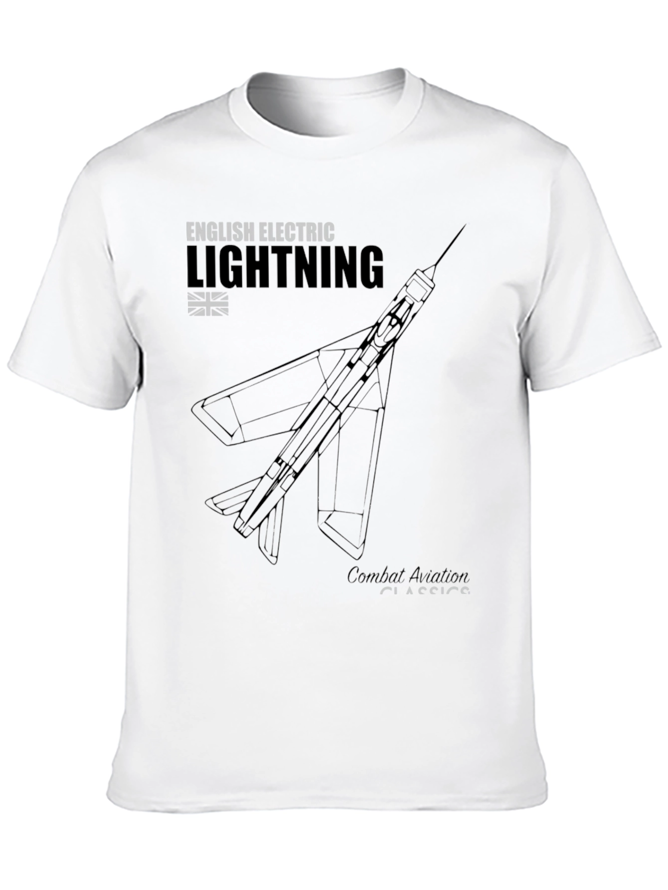 English Electric Lightning T-Shirt - Combat Aviation Classics