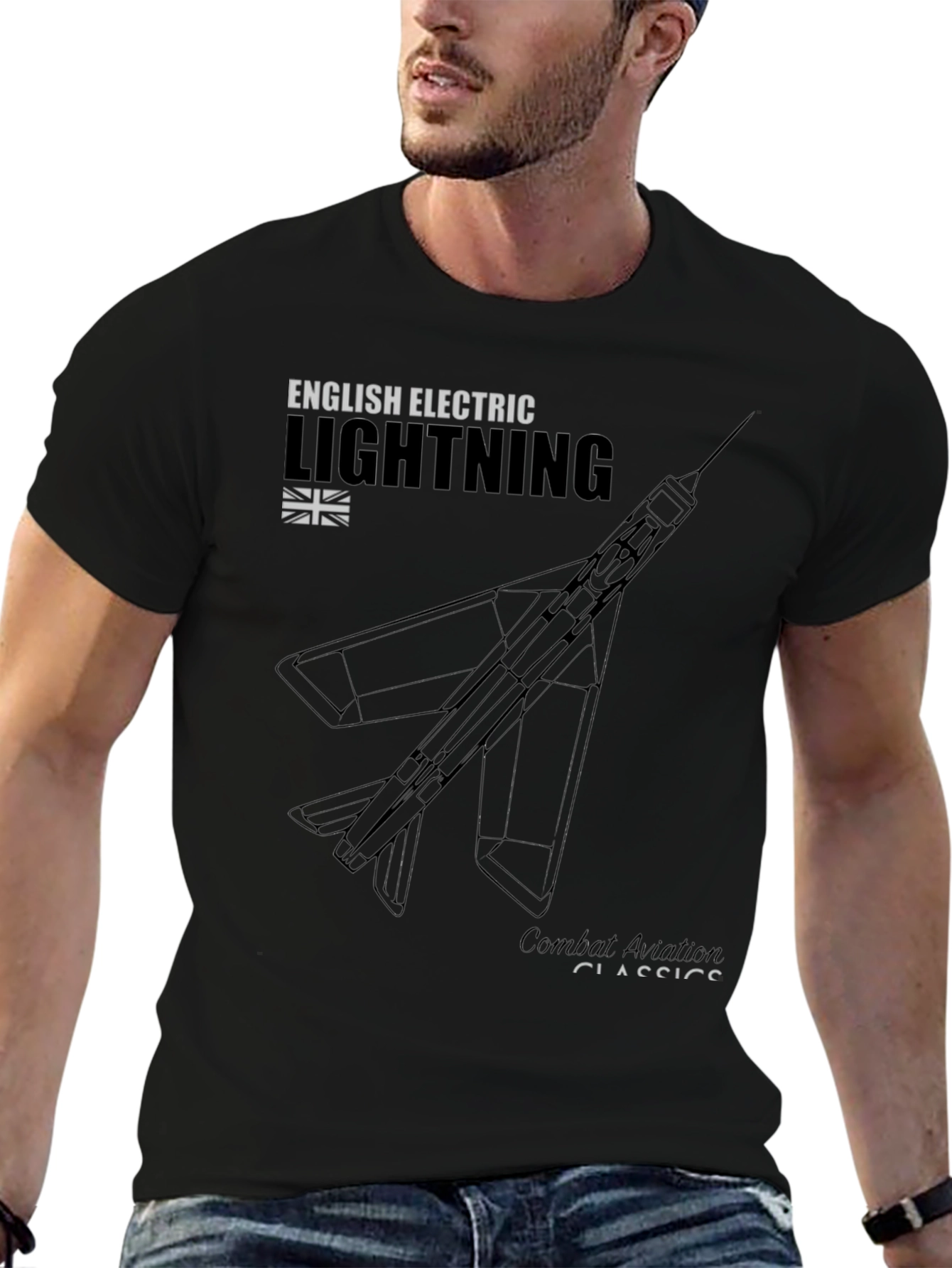 English Electric Lightning T-Shirt - Combat Aviation Classics