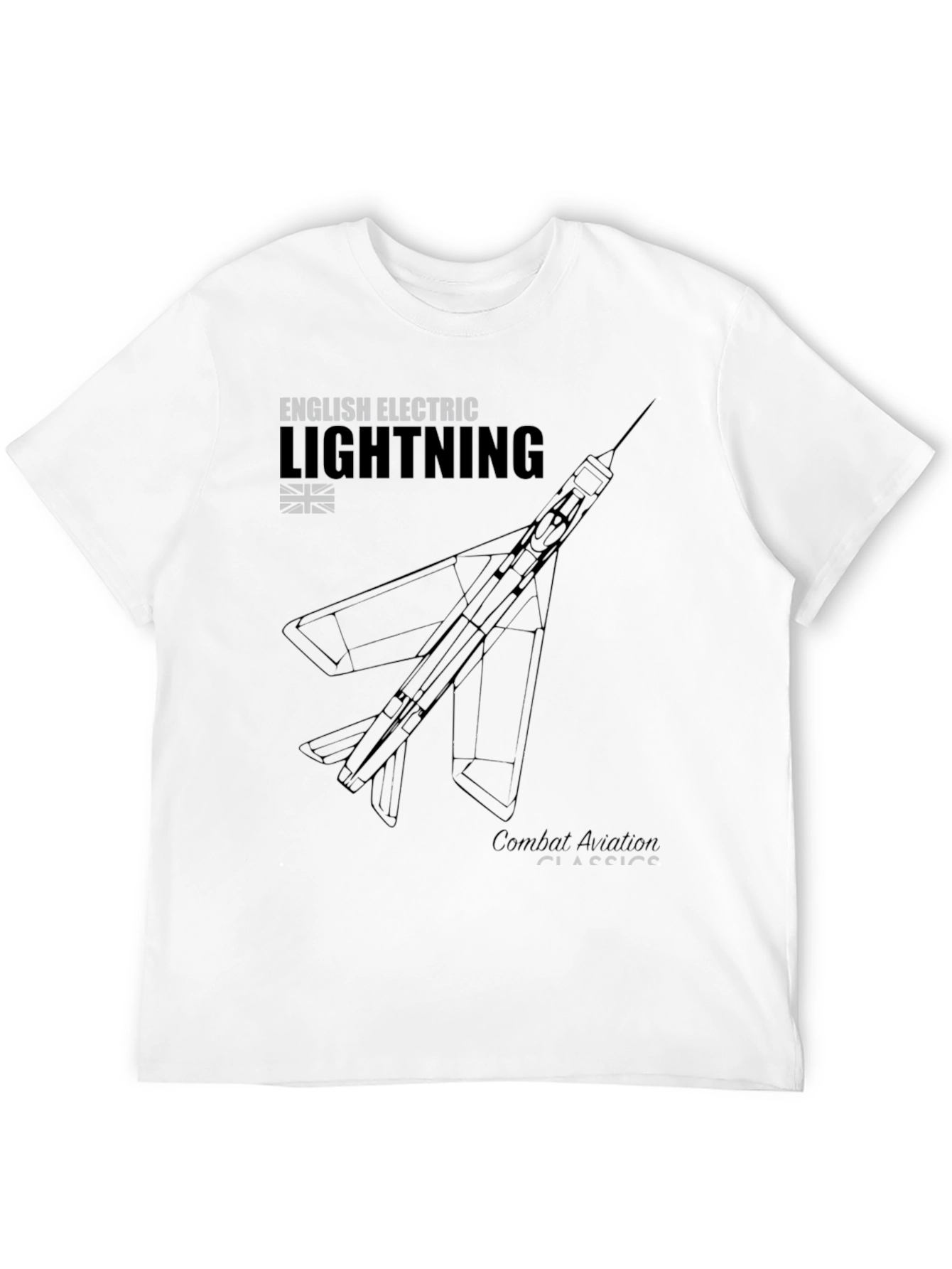 English Electric Lightning T-Shirt - Combat Aviation Classics