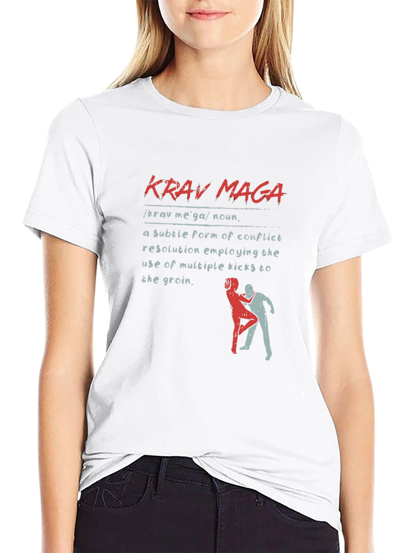 Krav Maga Definition T-Shirt - Self-Defense Apparel