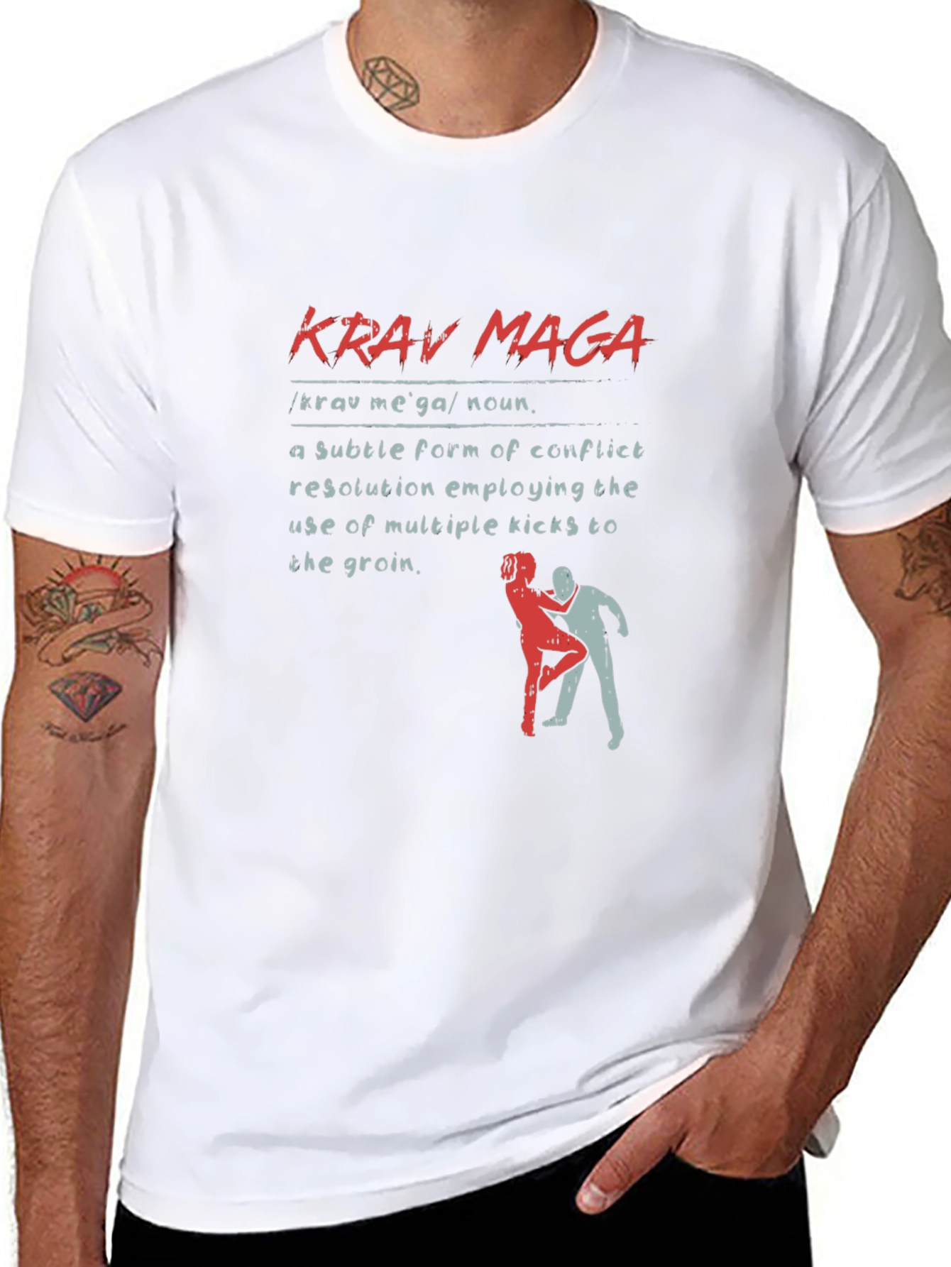 Krav Maga Definition T-Shirt - Self-Defense Apparel
