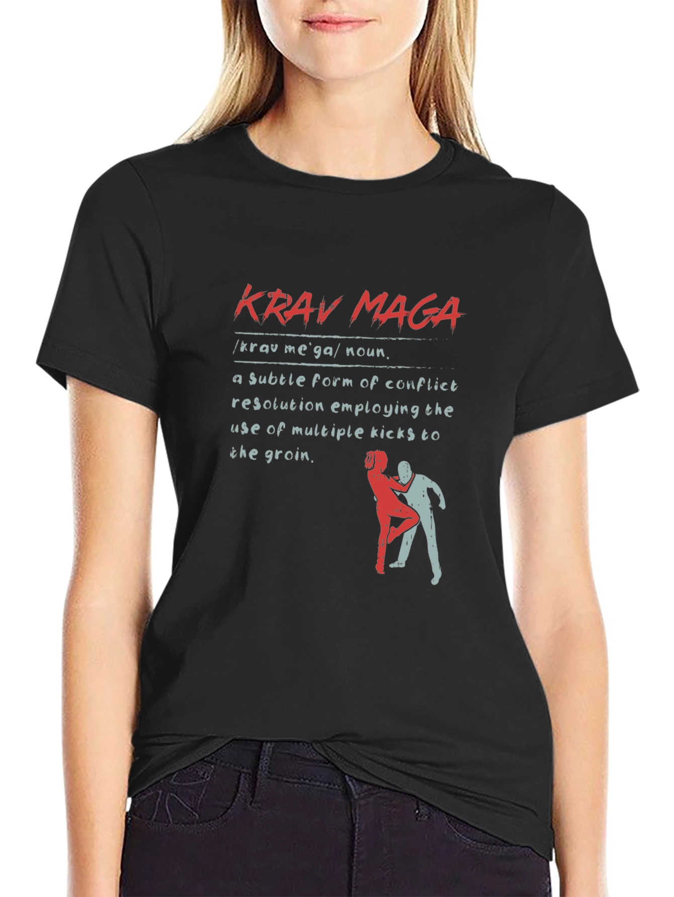 Krav Maga Definition T-Shirt - Self-Defense Apparel