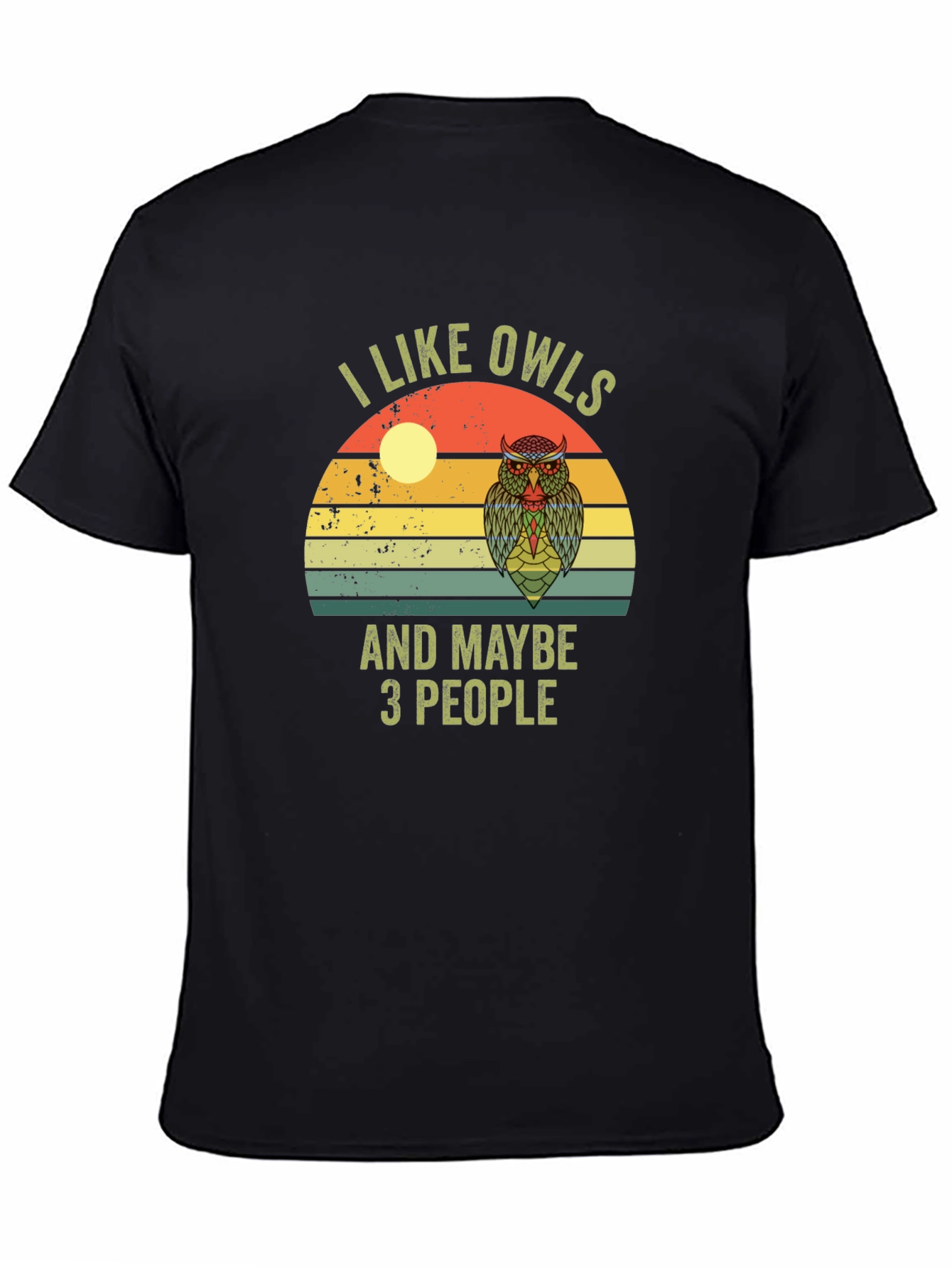 I Like Owls and Maybe 3 People T-Shirt