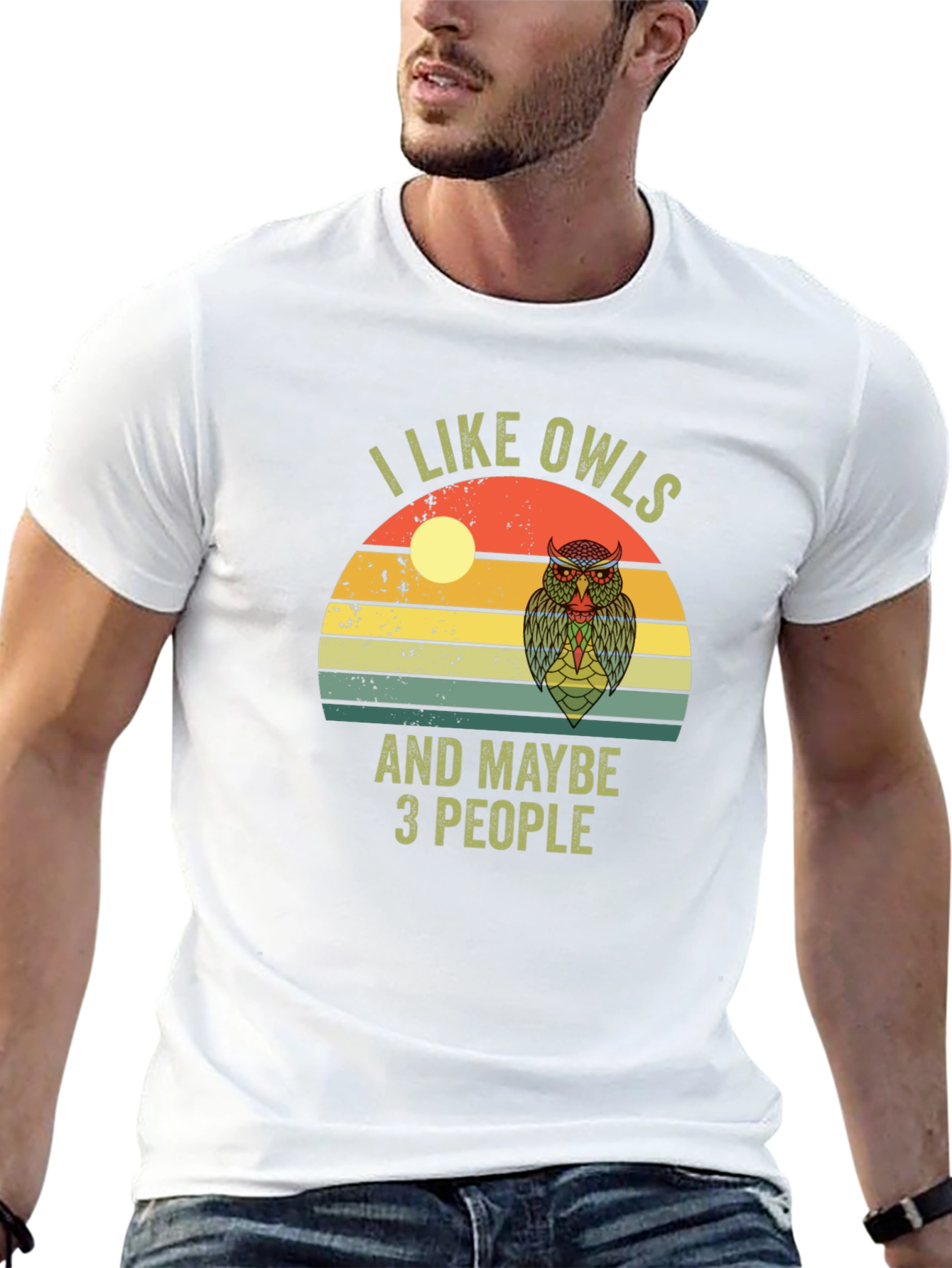 I Like Owls and Maybe 3 People T-Shirt