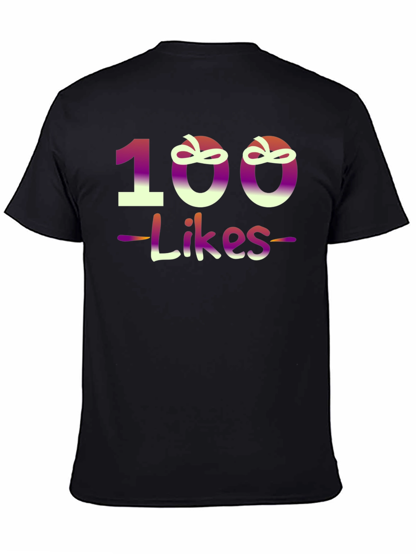 100 Likes Graphic T-Shirt - Trendy Design
