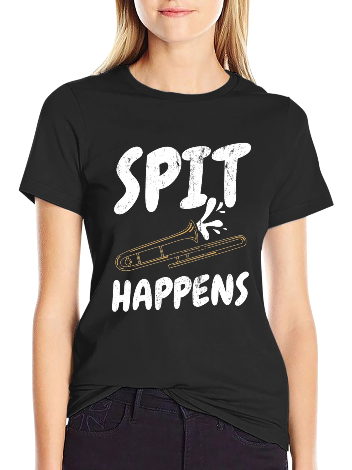 Spit Happens Trombone T-Shirt