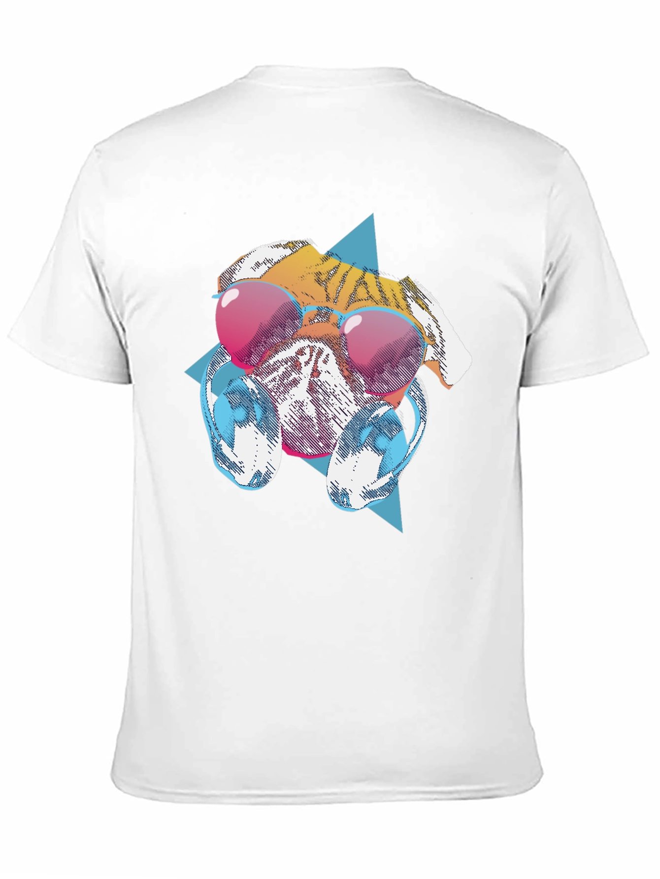Cool Dog Graphic Tee - Black T-Shirt