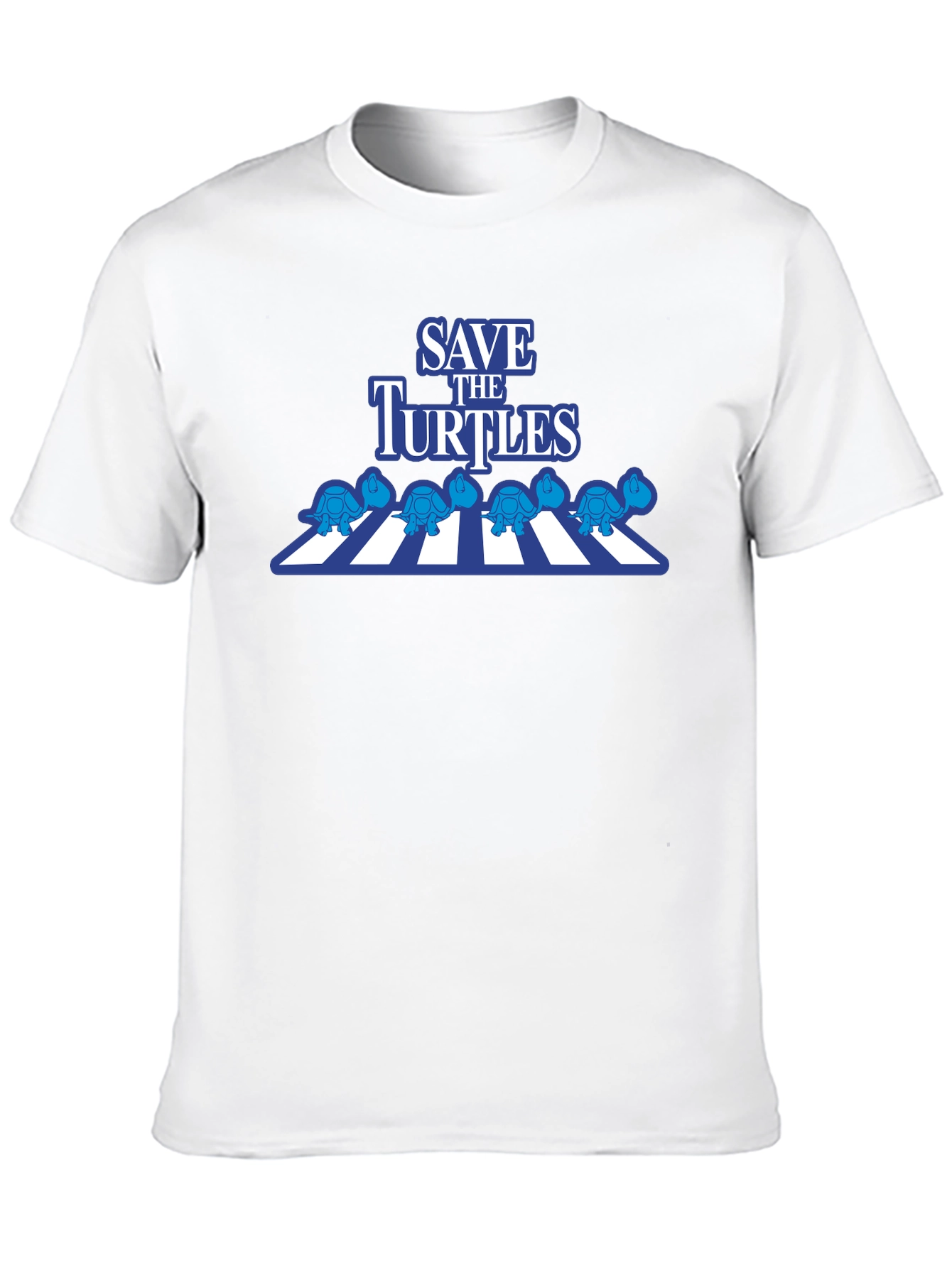 Save the Turtles T-Shirt - Abbey Road Style