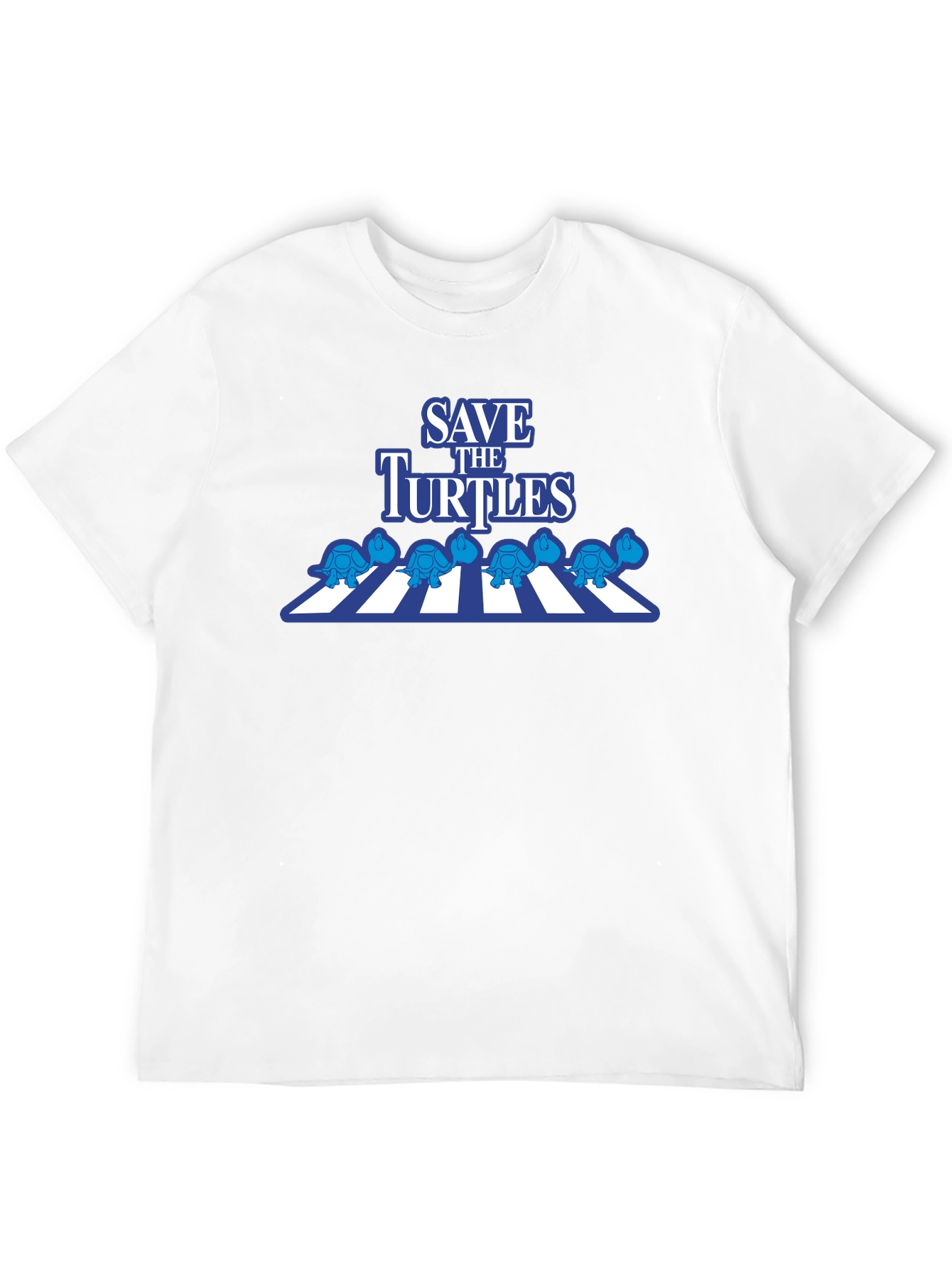Save the Turtles T-Shirt - Abbey Road Style
