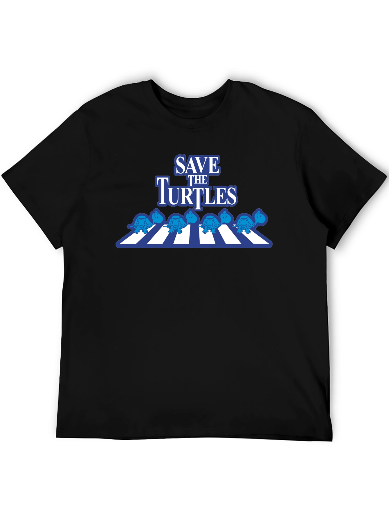 Save the Turtles T-Shirt - Abbey Road Style