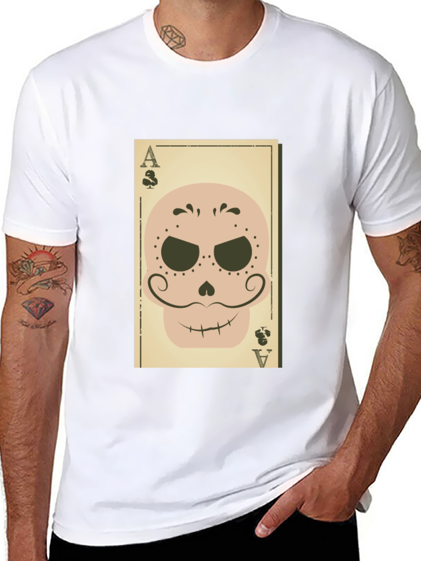 Ace of Spades Skull T-Shirt