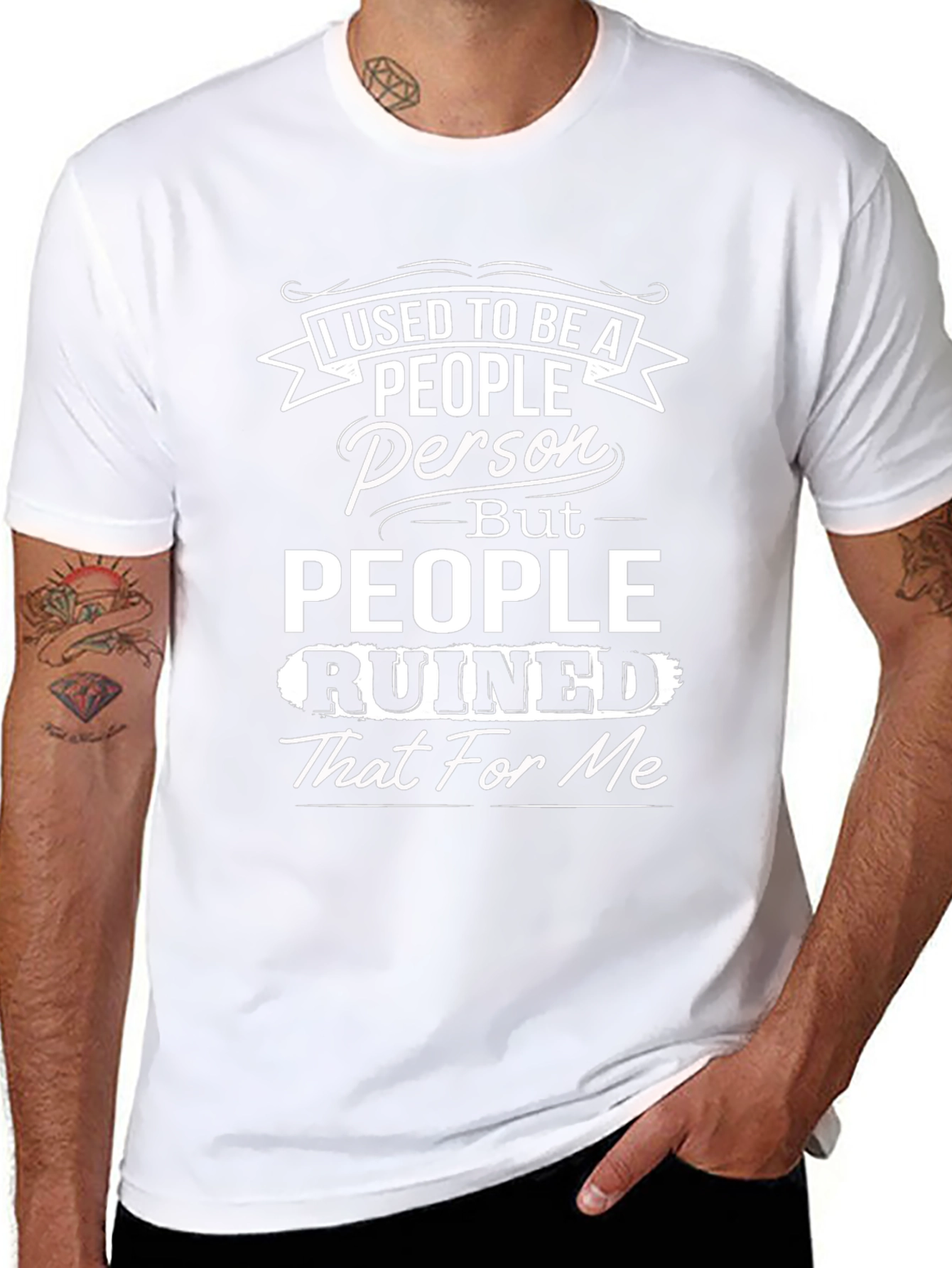 I Used to Be a People Person T-Shirt