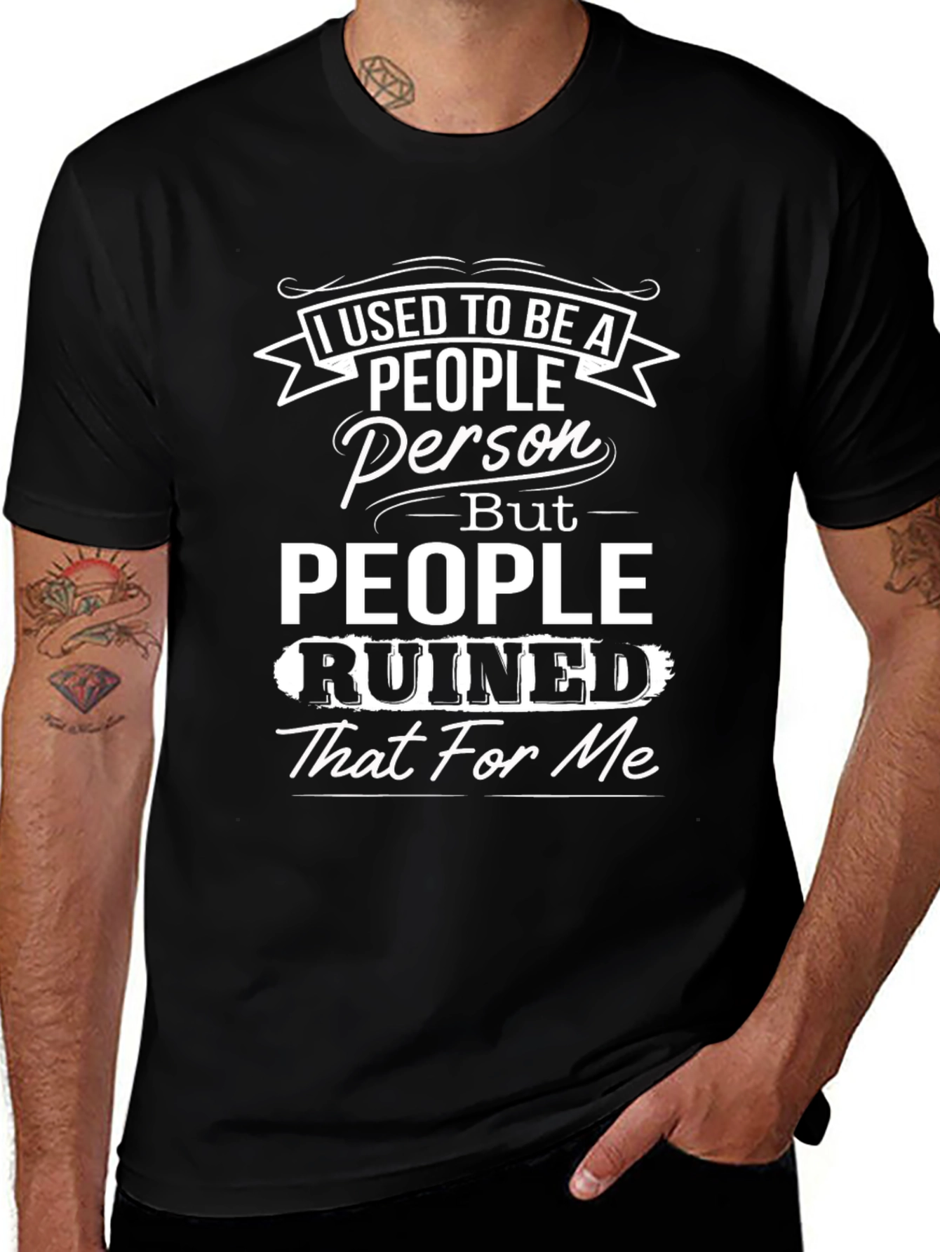 I Used to Be a People Person T-Shirt