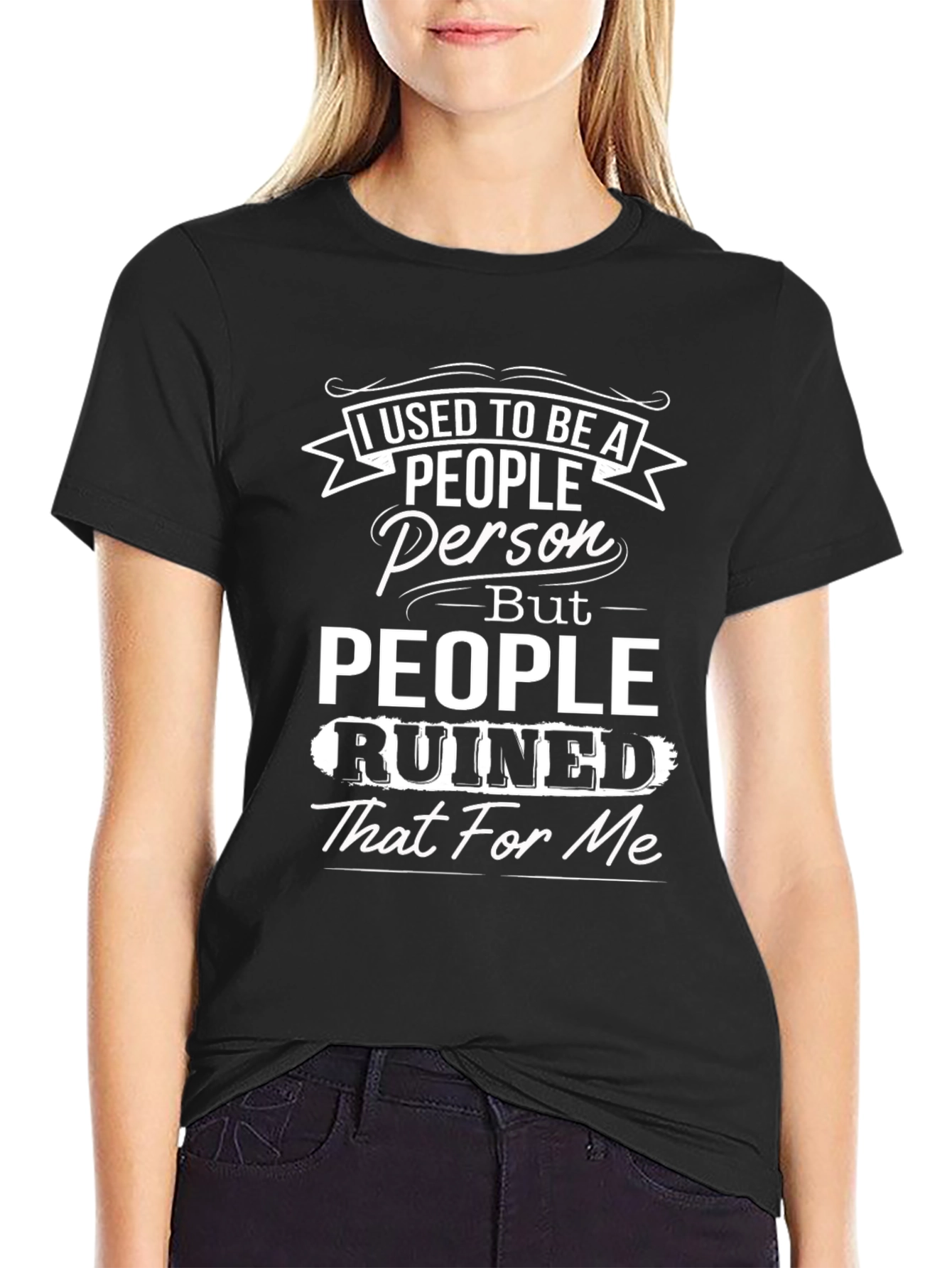 I Used to Be a People Person T-Shirt