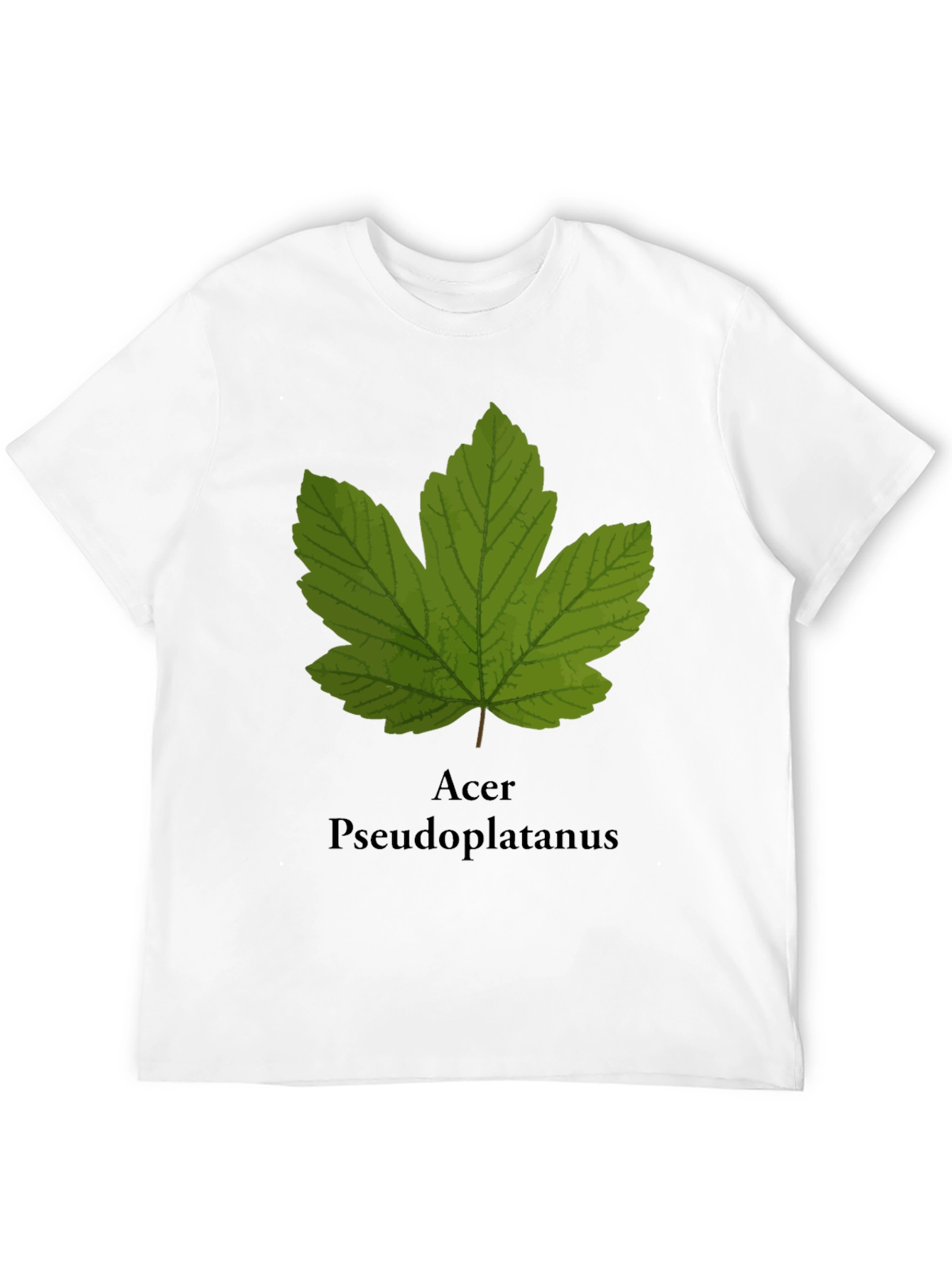 Maple Leaf Acer T-Shirt - Nature Botanical Tee