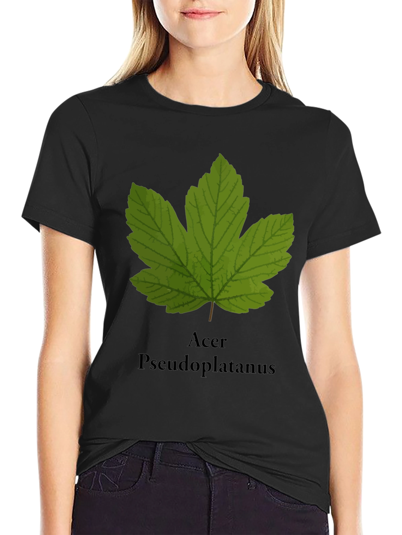 Maple Leaf Acer T-Shirt - Nature Botanical Tee