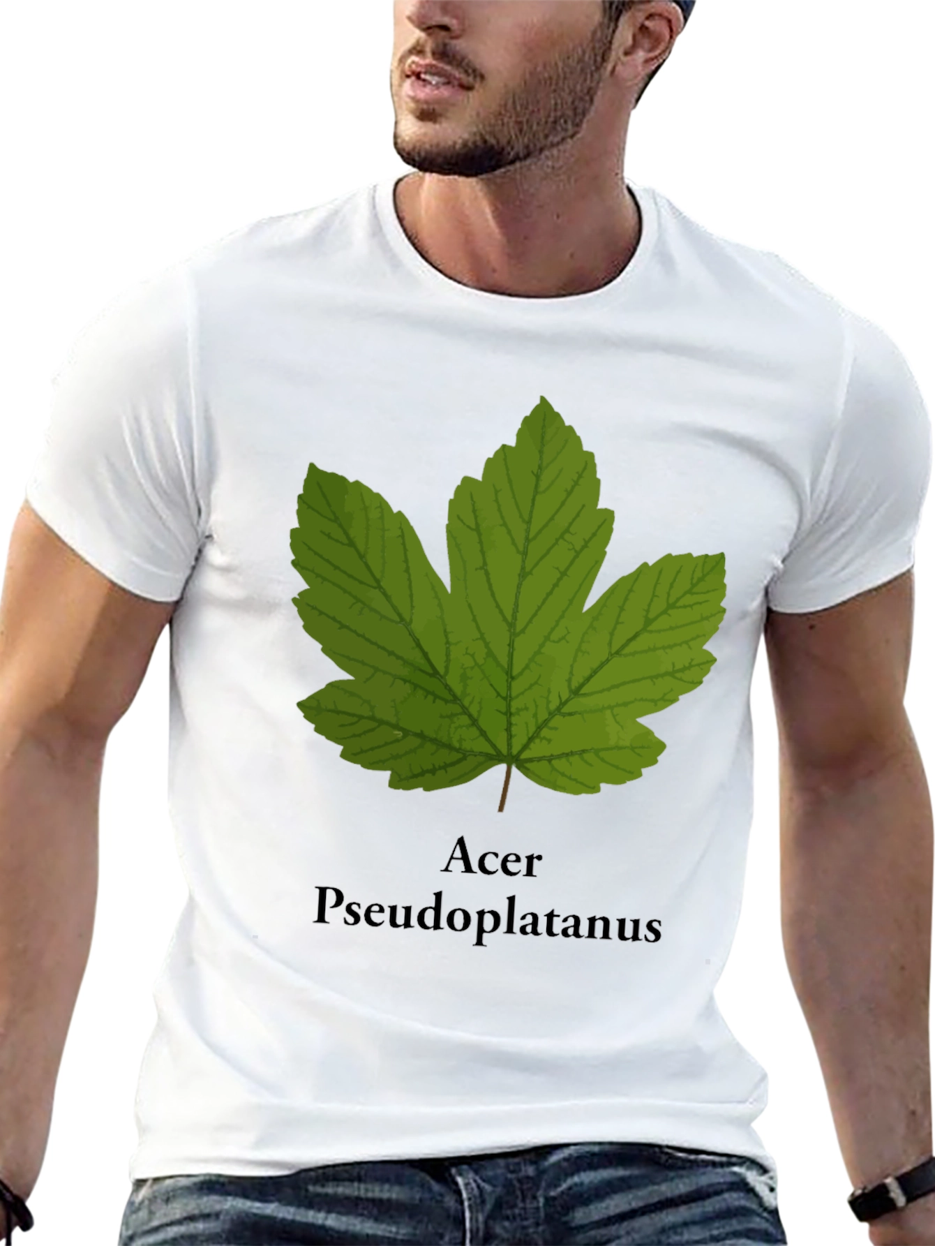 Maple Leaf Acer T-Shirt - Nature Botanical Tee