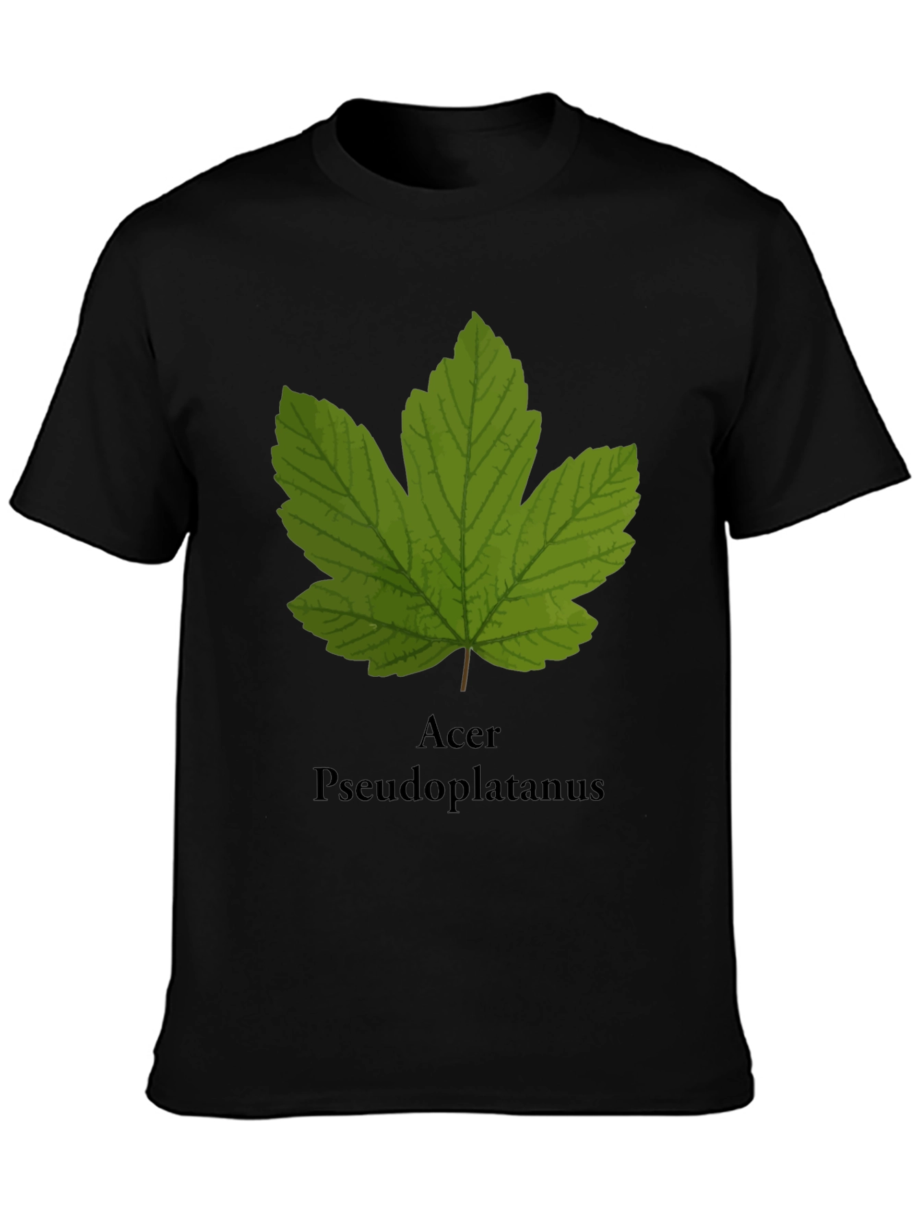 Maple Leaf Acer T-Shirt - Nature Botanical Tee