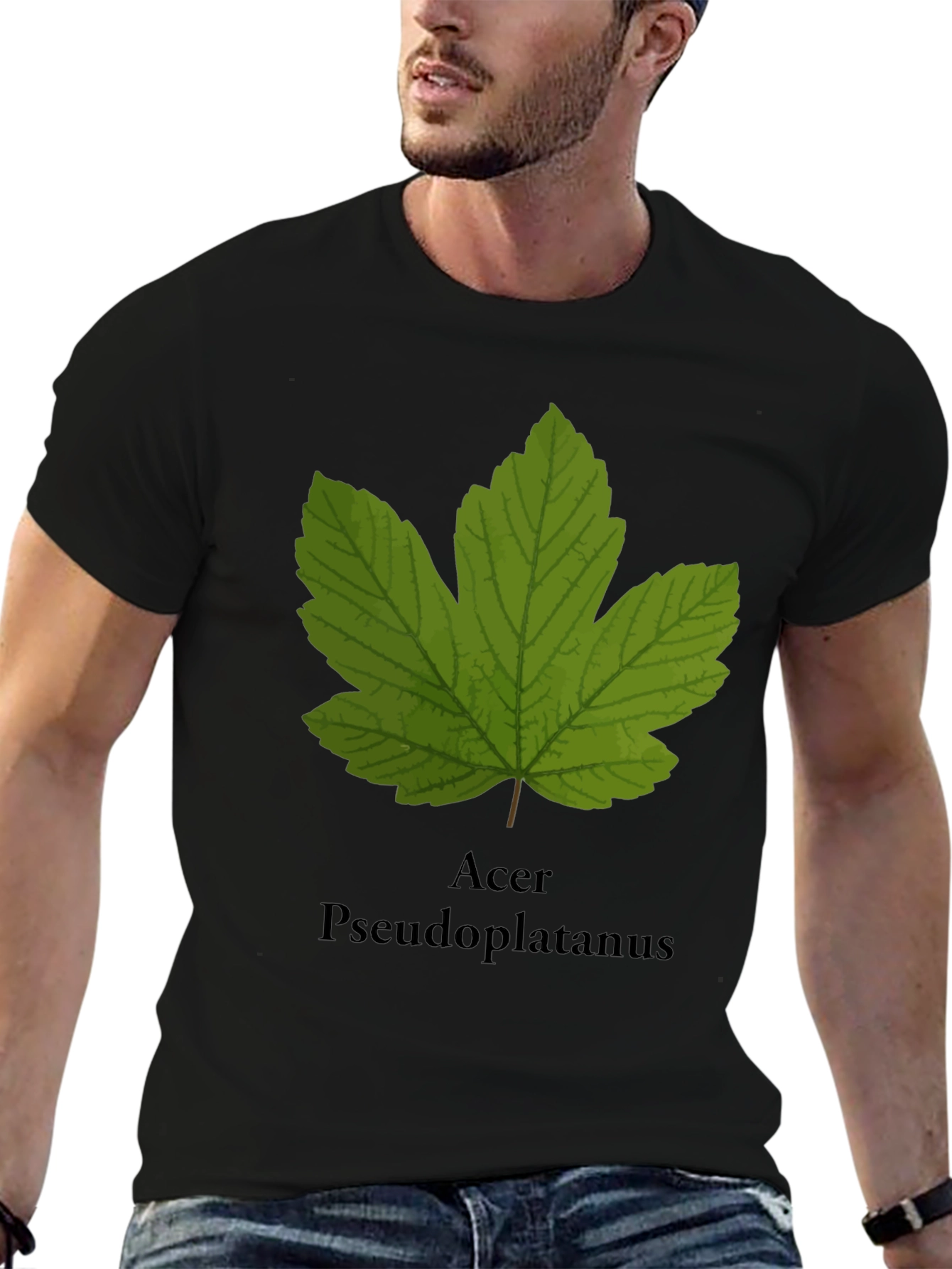 Maple Leaf Acer T-Shirt - Nature Botanical Tee