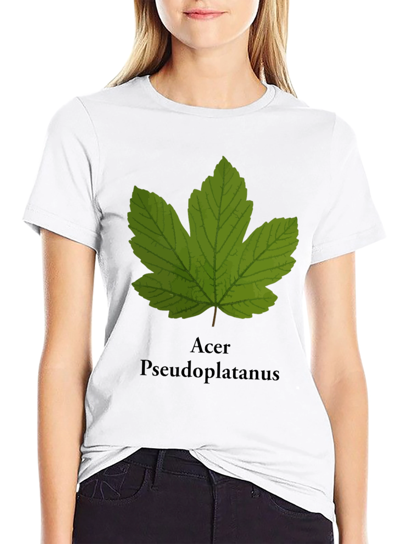 Maple Leaf Acer T-Shirt - Nature Botanical Tee