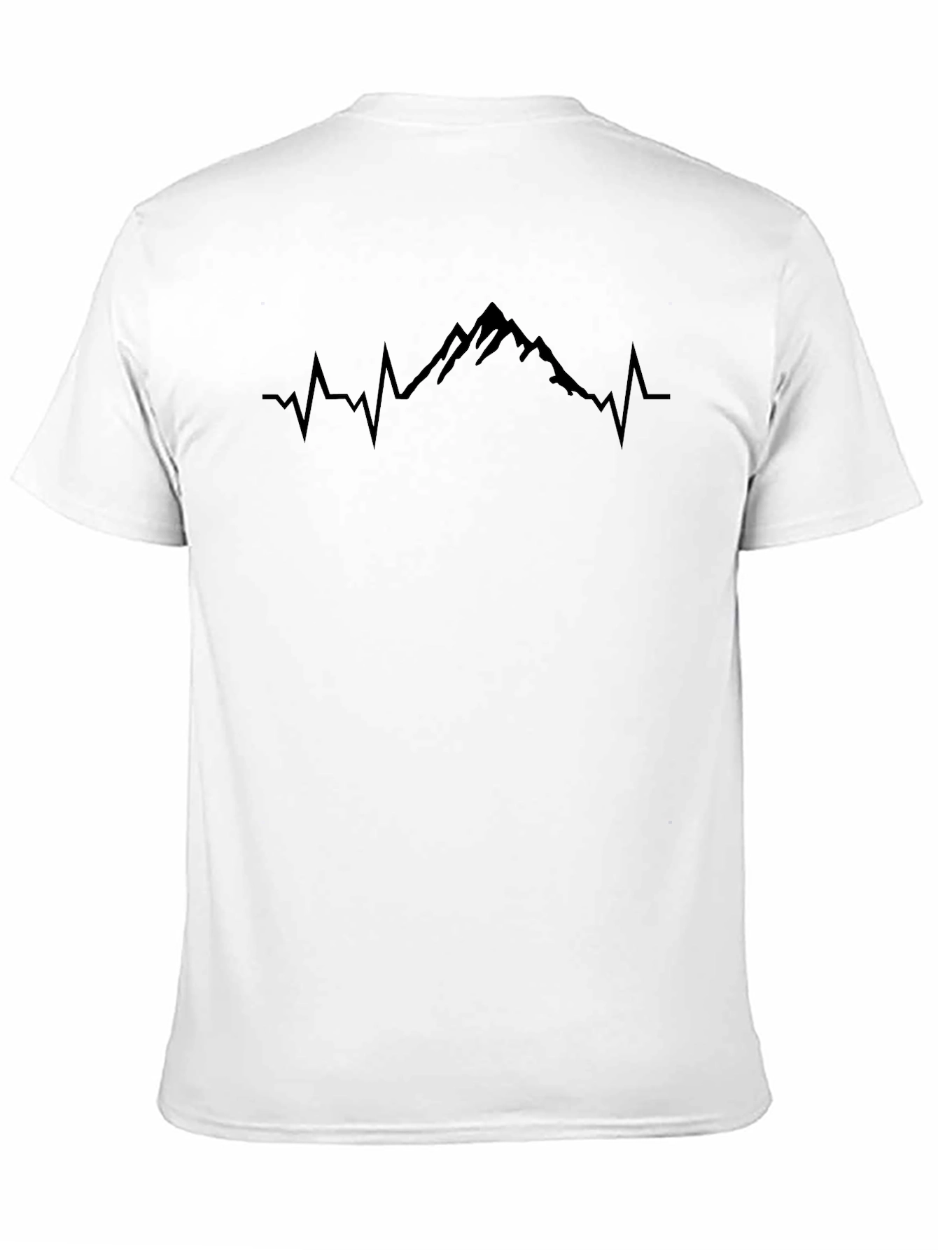 Mountain Heartbeat T-Shirt - Black