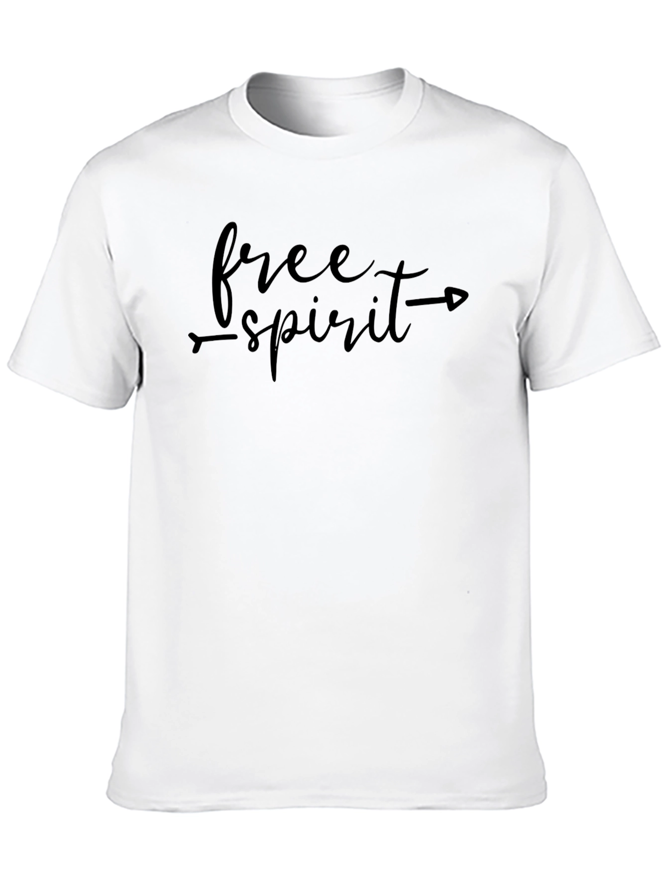 Free Spirit Graphic T-Shirt - Casual Style