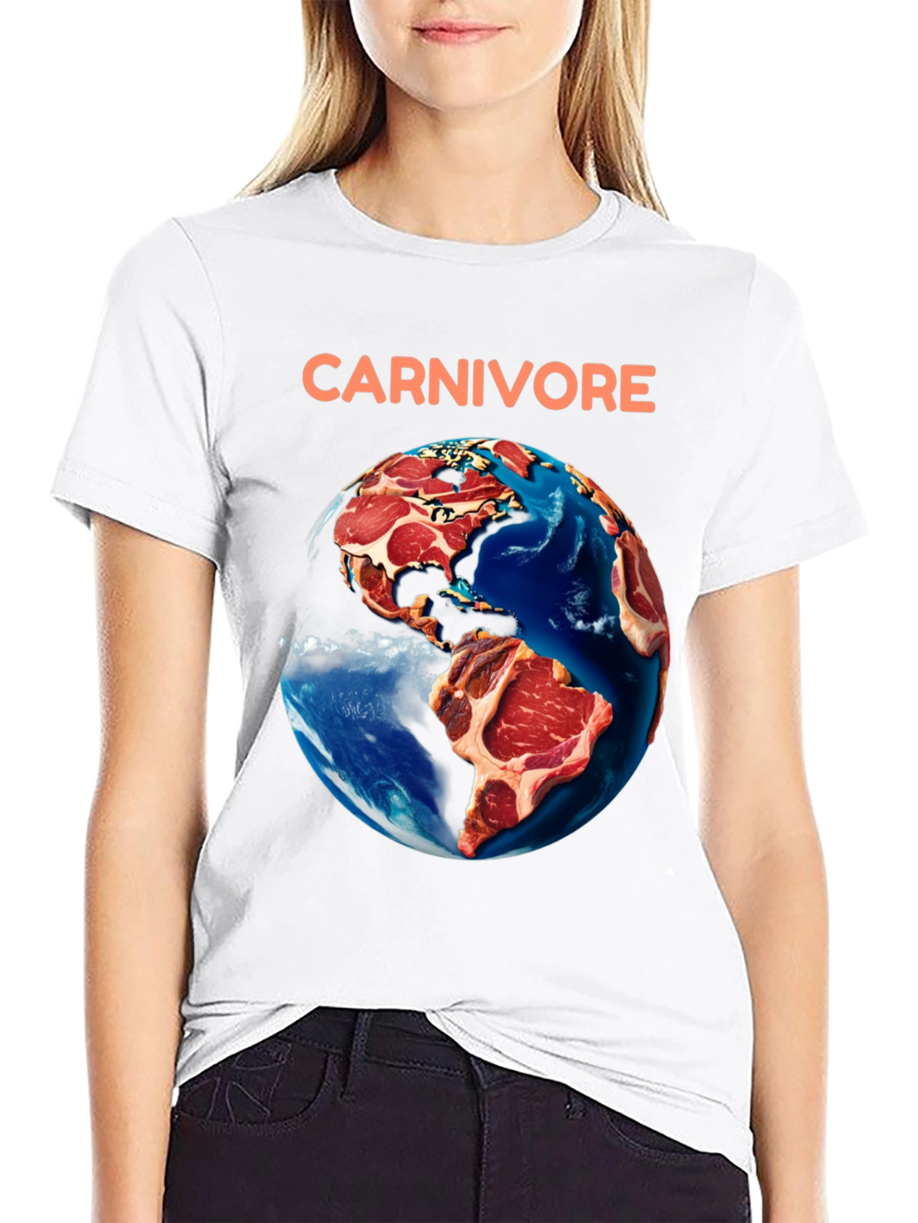 Carnivore Earth Graphic T-Shirt
