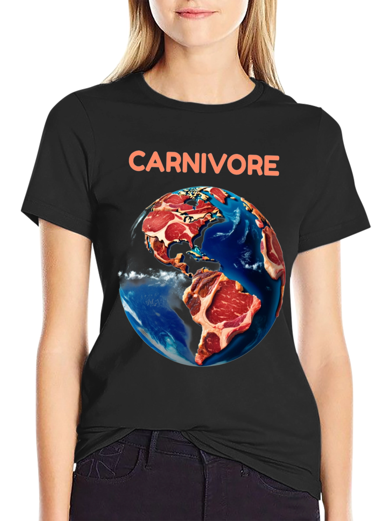 Carnivore Earth Graphic T-Shirt