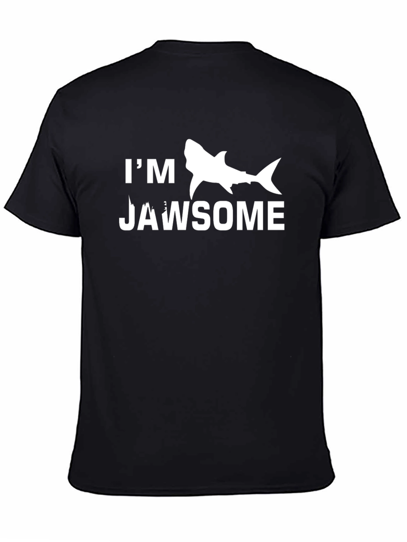 Jawsome Shark Graphic T-Shirt - Novelty Humor Tee