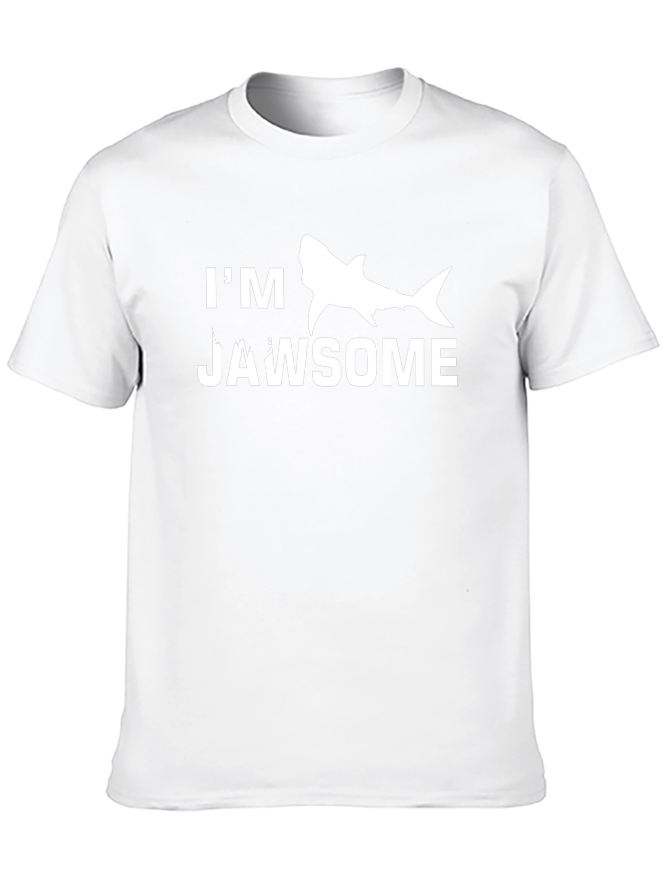 Jawsome Shark Graphic T-Shirt - Novelty Humor Tee