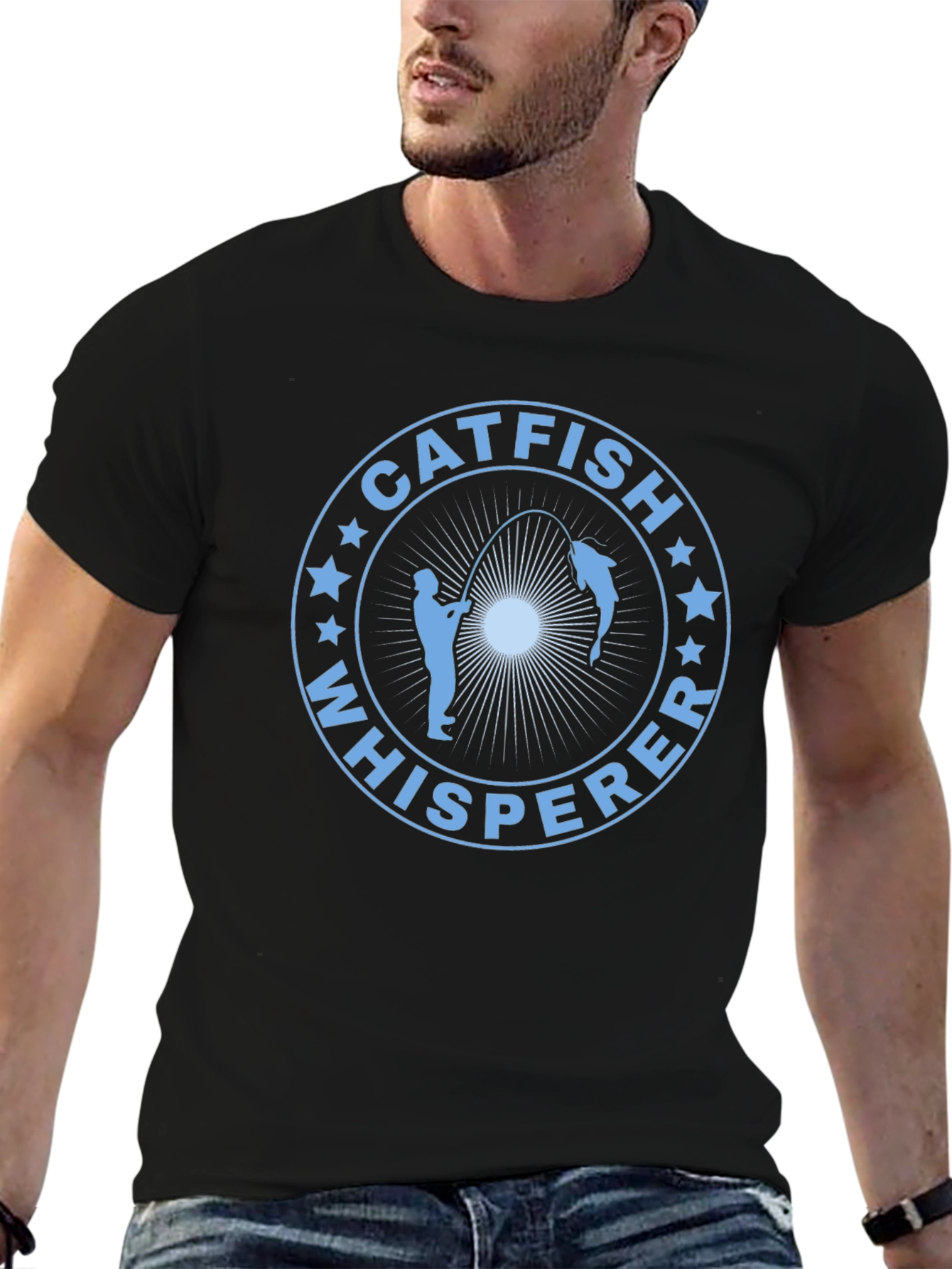 Catfish Whisperer Graphic Tee - Fishing Shirt
