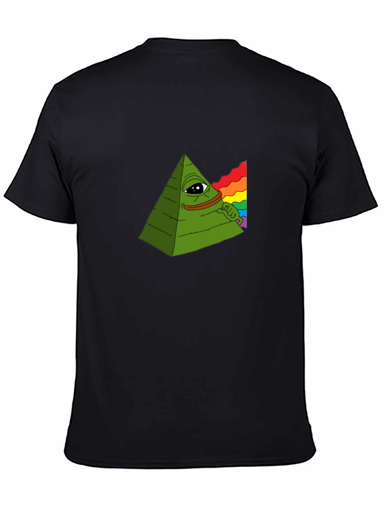 Illuminati Pepe T-Shirt - Rainbow Meme