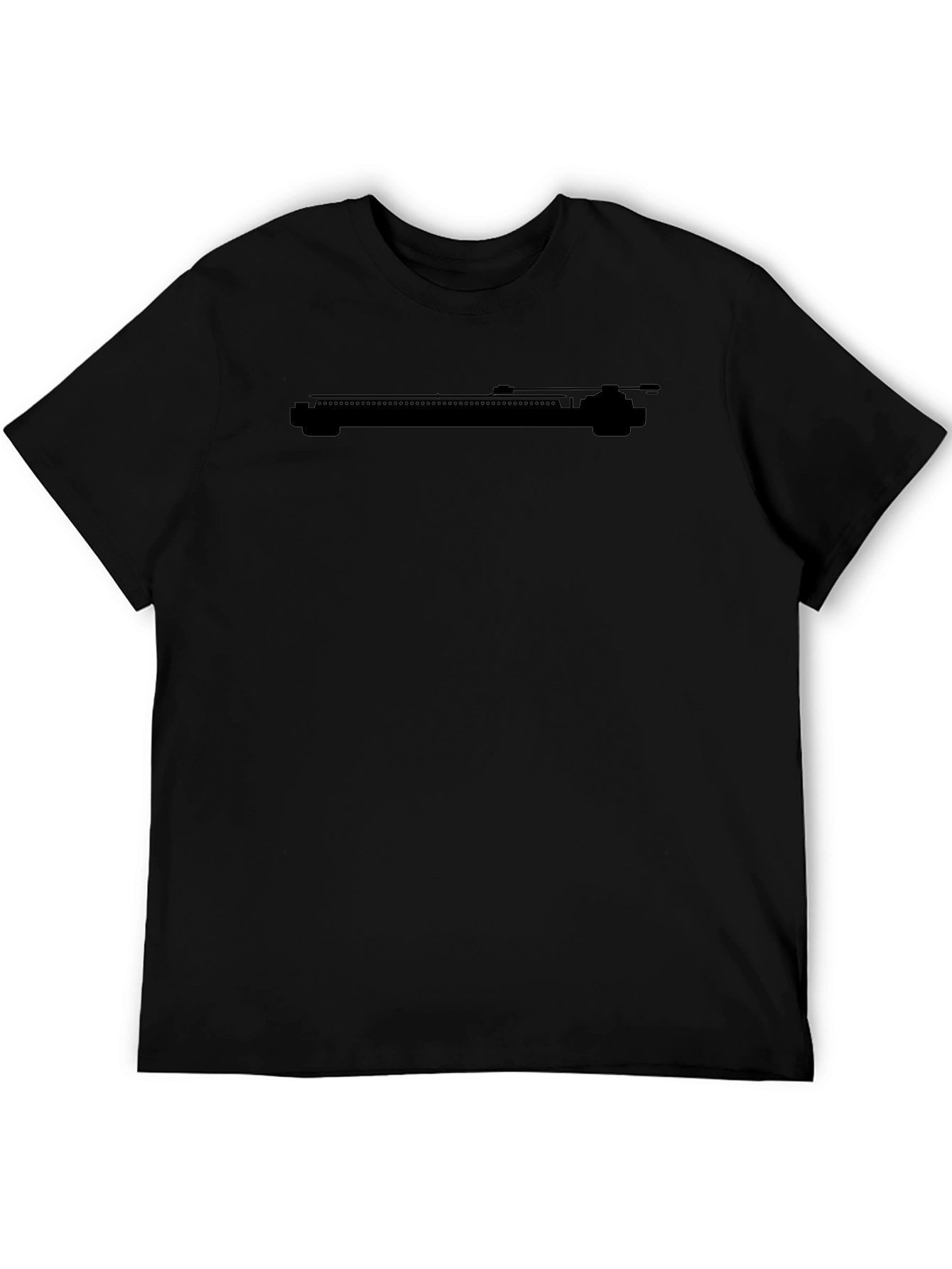DJ Turntable Graphic Tee - Black T-Shirt