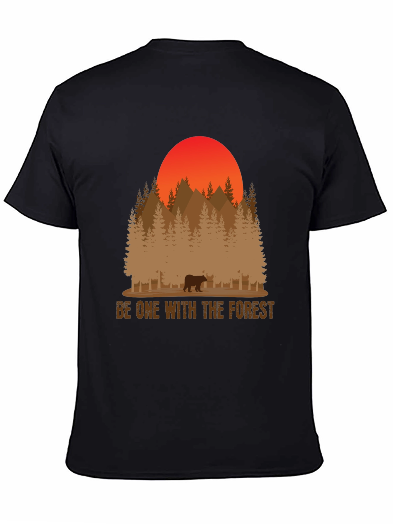 Be One With The Forest Graphic T-Shirt