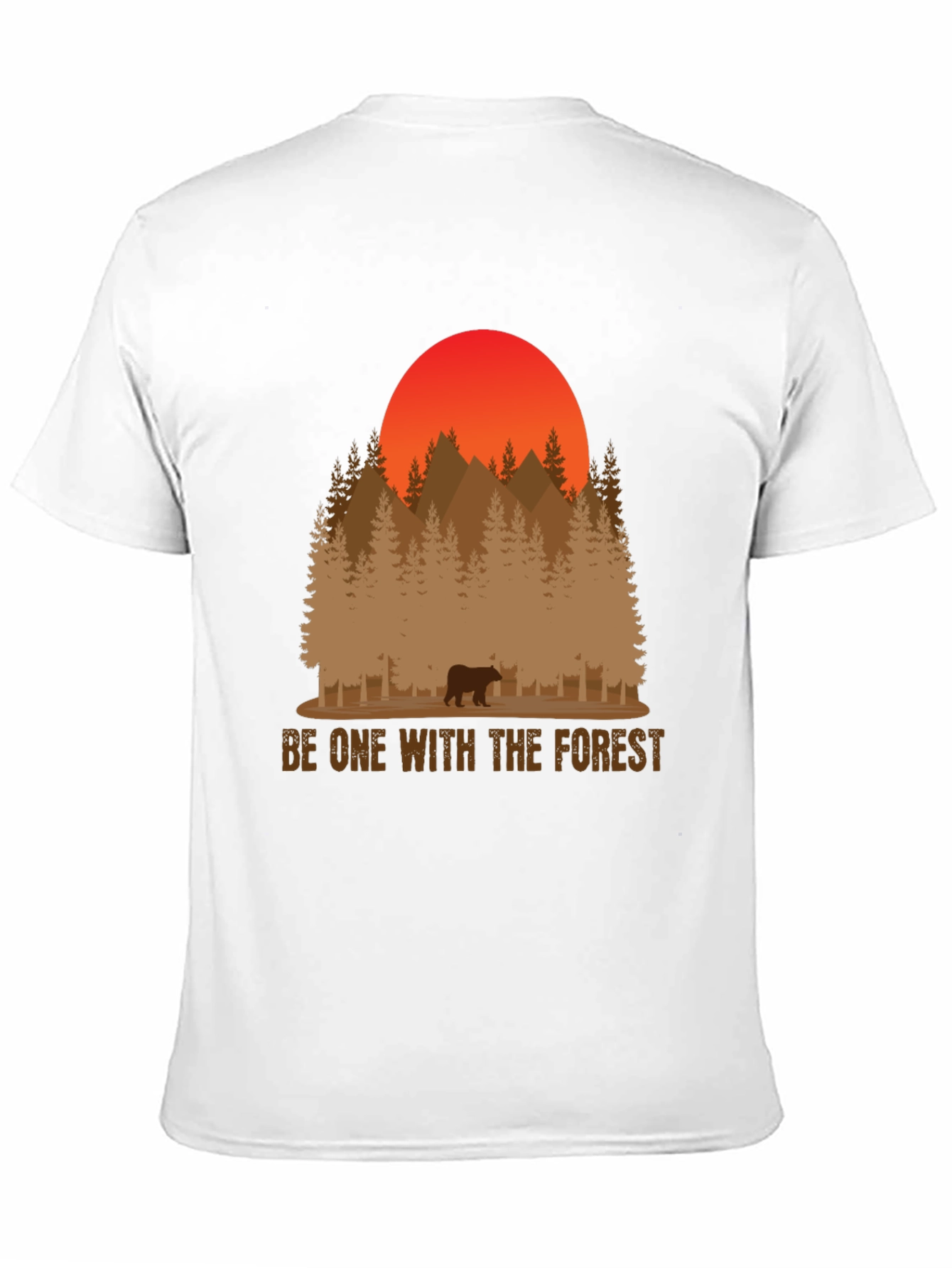 Be One With The Forest Graphic T-Shirt