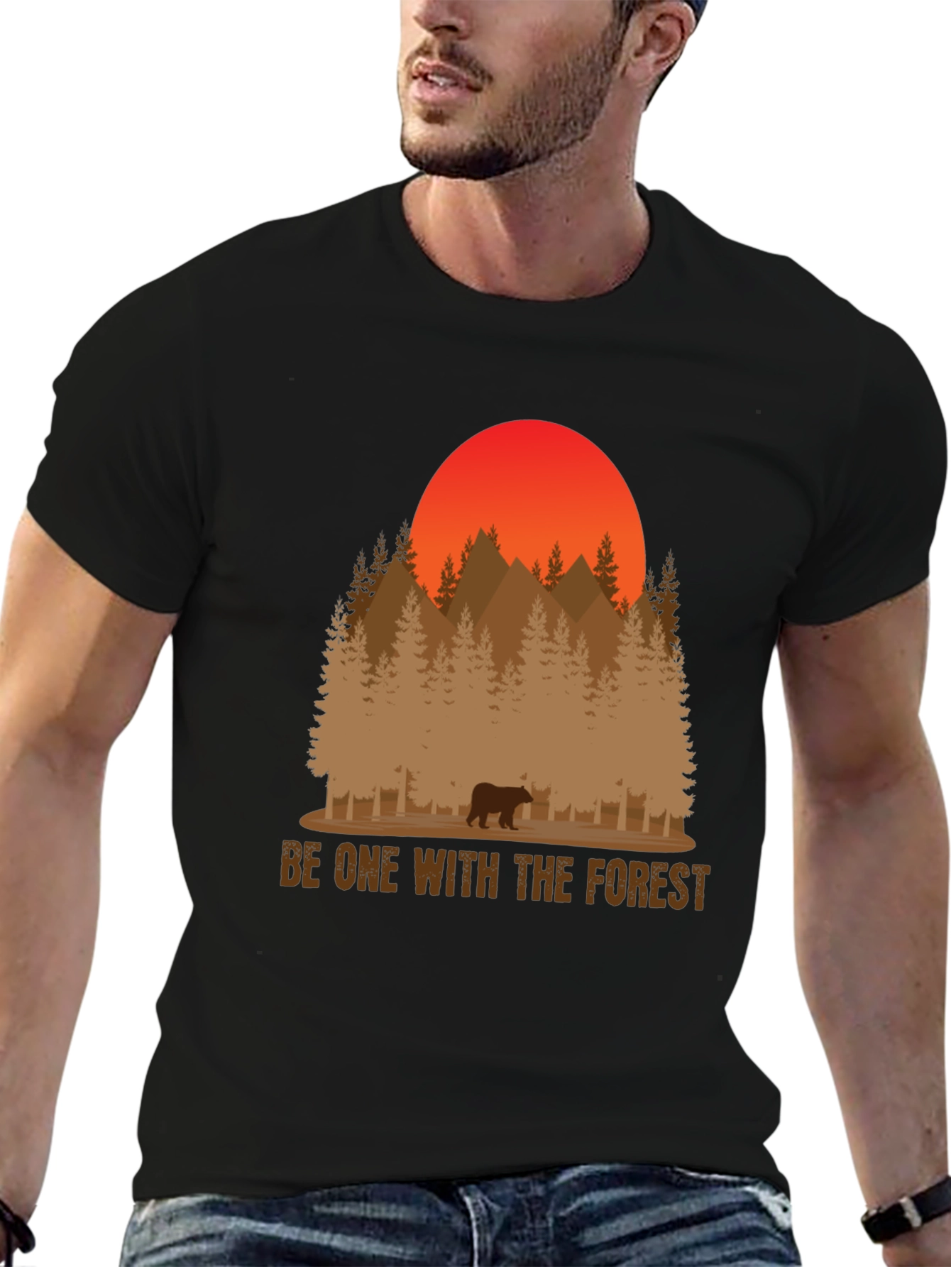 Be One With The Forest Graphic T-Shirt