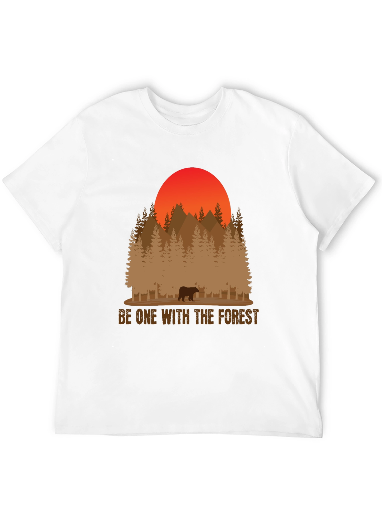 Be One With The Forest Graphic T-Shirt